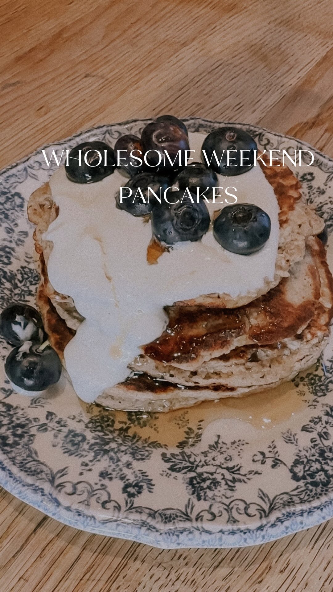 Weekend breakfast pending… 🥞✨
These pancakes have become a bit of a Saturday/Sunday ritual in our house- the boys get excited about helping me make them love them 💙 Slow mornings and pancakes… it’s the simple things that mean the most.
Posting this midweek so you can save it now and make it this weekend 👀
Click the link in my bio for the full recipe ✨
#familybreakfast #healthyrecipes #pancakes #familytime