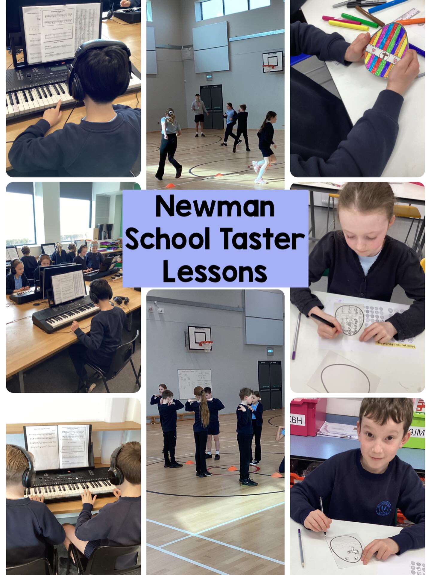 Year 5 really enjoyed their morning at Newman School 🤩. We took part in Music, Art and PE lessons, it was a great taste of what secondary school is like! Well done Class Hazel and thank you to the lovely staff who welcomed us 😊.