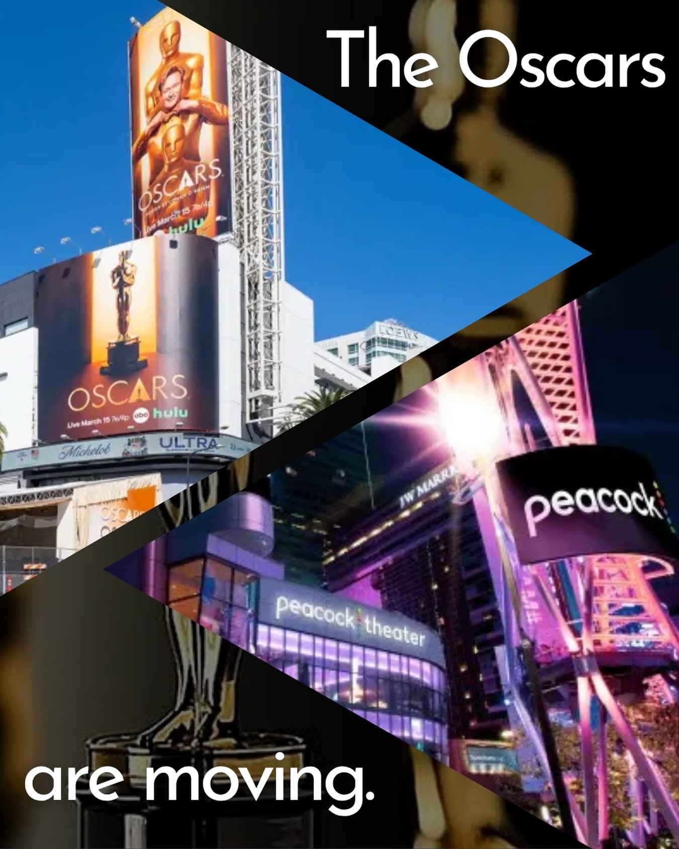 The Oscars are leaving the Dolby Theatre.
Starting in 2029, the ceremony is moving to the Peacock Theater at L.A. LIVE, which honestly feels bigger than just a venue change. It’s another reminder that even Hollywood’s most iconic institutions are adapting, rebranding, and rethinking how they present themselves to the world.
And there’s something useful in that for actors.
This industry changes constantly. The rooms change. The platforms change. The symbols of success change.
So if your worth is tied to one fixed image of what “making it” is supposed to look like, this business will keep shaking you.
Things move.
Your craft has to stay rooted.
#stayfocused
#oscars2026 #actortips #castingtips #actorlife