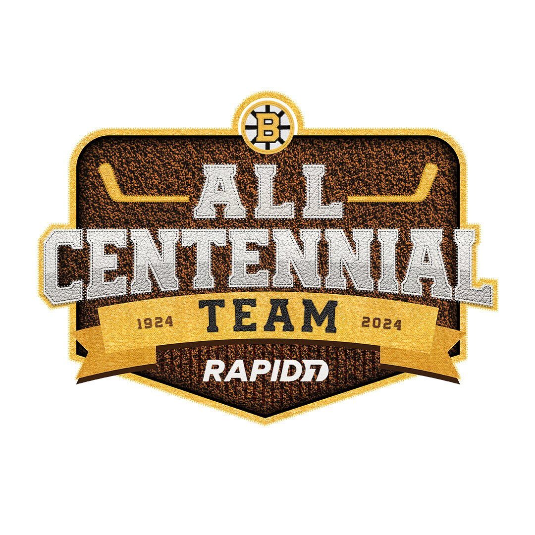 In theme with the Takeoff event and the Centennial Gala, the @nhlbruins worked on a campaign gathering the most legendary players in franchise history. The All-Centennial Team is comprised of a 20-player roster selected from the Historic 100 lists. This list features 12 forwards, 6 defensemen and 2 goaltenders. The roster was voted on by an independent committee of journalists and media members, historians and members of the hockey community.
My team was tasked with creating the overall identity for this initiative which included two logos, individual player cards for every inductee, social graphics, certificates of achievements as well as various printed materials. This project was a true testament of collaboration 👏🏼👏🏼
This project would also not be made possible without the help of @daveolsenart. Dave hand drew 100+ individual player drawings that were then utilized in social and animated instances. The talent, speed and just precision on these drawings made this whole initiative.