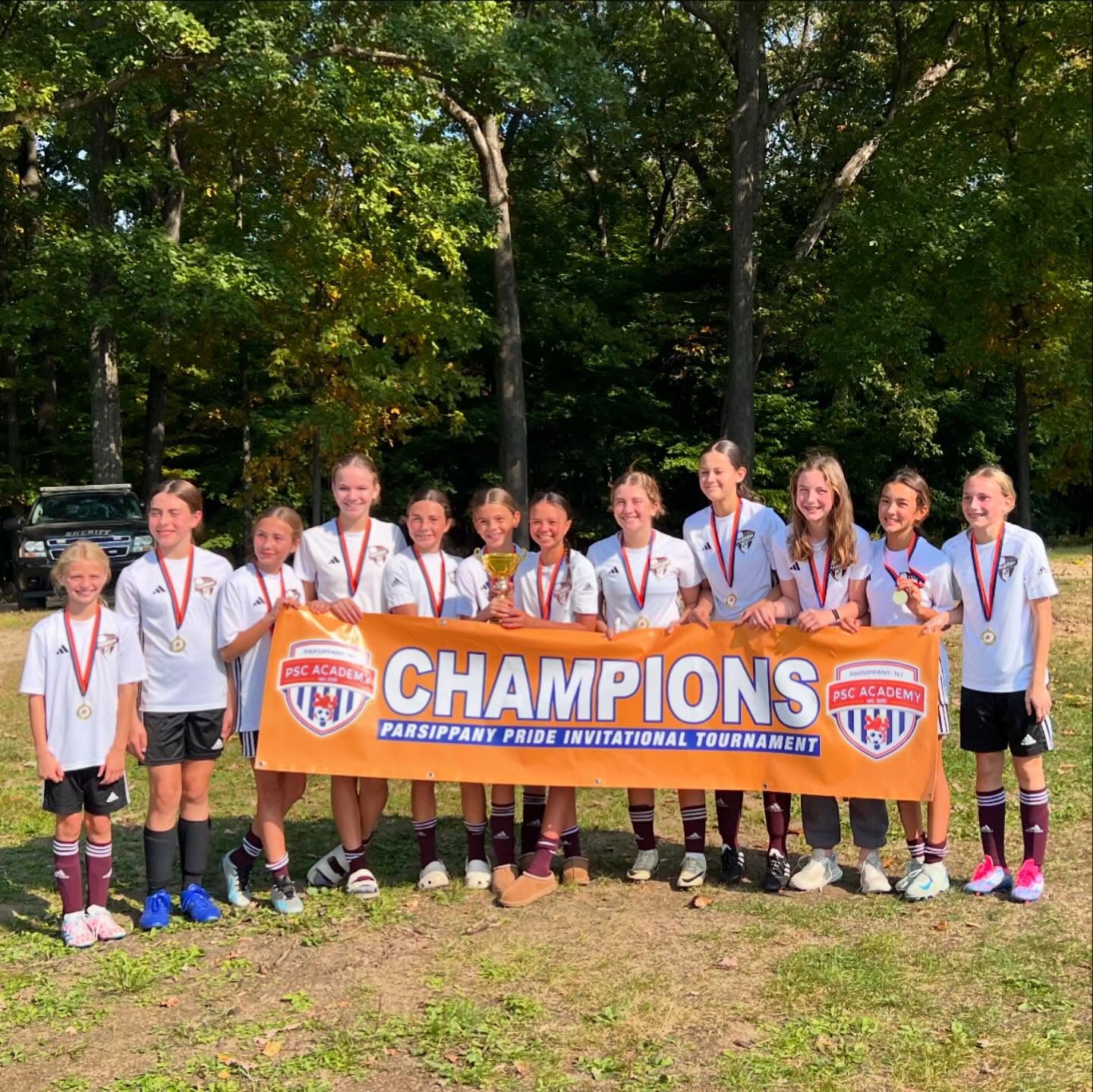 Congratulations to the MSC 2012 Courage for winning the Parsippany Pride tournament this weekend! 🥇⚽️ #madisonhardingsoccer #madisonnj #hardingnj #parsippanypridetournament