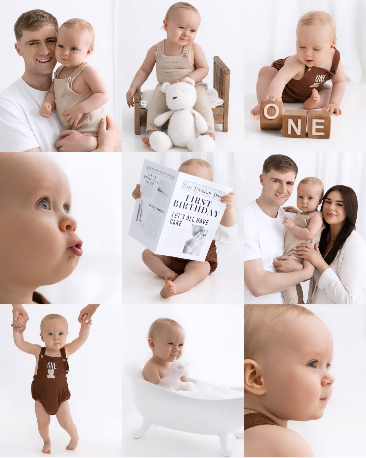 One of those sessions where a tiny Instagram post will never do it justice because it was just too bloody beautiful 💙 Happy first birthday Ollie
#one #oneyearoldphotoshoot #babyportrait #familyphotography #irishmammies