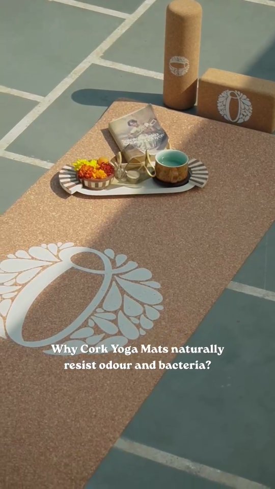 Cork has been used for centuries because of its unique natural structure.
Within cork is a substance called suberin, which helps the bark of the cork oak tree protect itself from moisture and environmental stress.
These same properties make cork an interesting material for surfaces that interact closely with the body.
During practice, the cork surface responds to breath, heat, and moisture in ways that allow it to remain breathable and resilient.
Sometimes the most intelligent design already exists in nature.
#yogamats #sustainability #ecofriendlymats #oumyogamats #oneuniversemantra