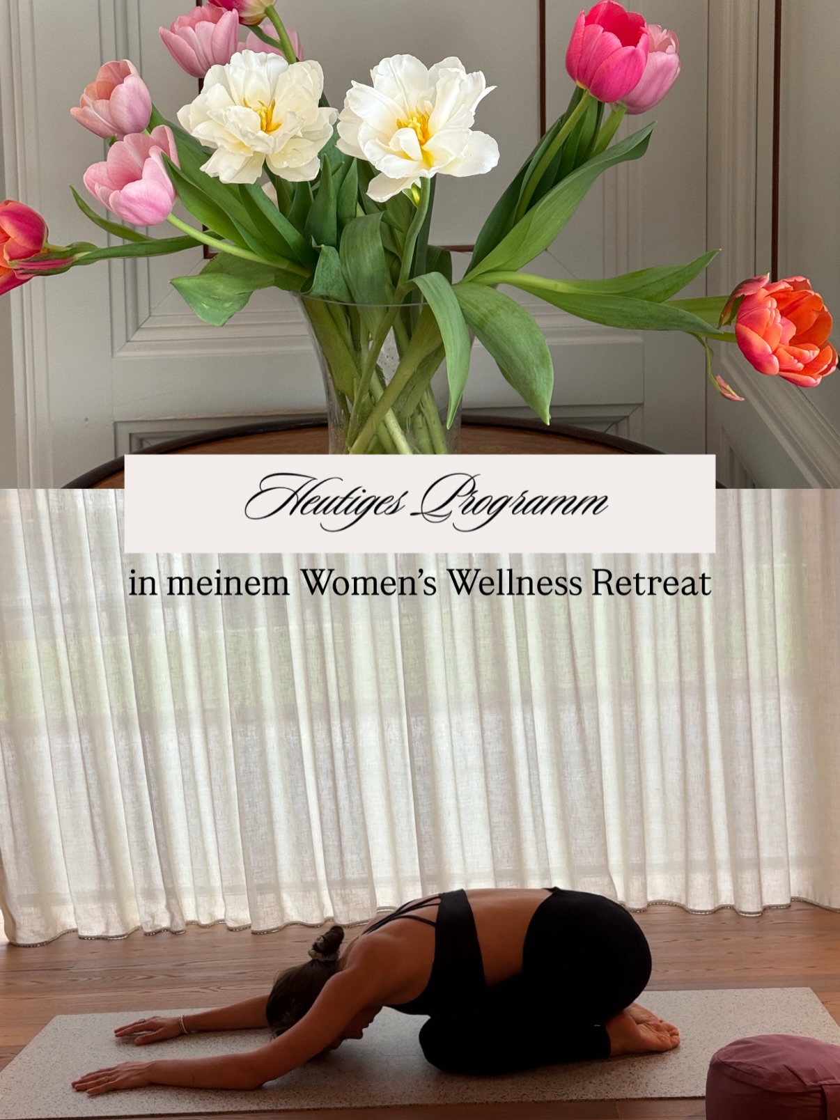 Ein kleiner Einblick in einen Beispieltag unseres viertägigen Women’s Wellness Retreats in der @villaverde_meran in Südtirol ✨
Jedes Retreat ist so individuell wie die Frauen, die daran teilnehmen. In einer bewusst kleinen Gruppe von maximal sieben Teilnehmerinnen entsteht ein geschützter Raum, in dem echter Austausch, persönliches Wachstum und individueller Support möglich sind – getragen von einer ganz besonderen, tiefen Gruppendynamik.
Neben den gemeinsamen Aktivitäten gab es in diesem Retreat auch ein 1:1 Hormon- und Zyklus-Coaching, einen Workshop sowie einen Women’s Circle. Es berührt mich jedes Mal aufs Neue, wie sich eine Gruppe findet, unabhängig vom Alter, von Hintergründen oder Lebensphasen. Alter spielt hier keine Rolle. Was zählt, ist die Verbindung.
Gerade jetzt im Frühling durften wir dieses natürliche Aufblühen auch für uns nutzen = als Symbol für unser eigenes inneres Erwachen 🌸
Ich bin jedes Mal aufs Neue erfüllt von diesen Tagen und kann es kaum erwarten, weitere Retreats zu begleiten! Frauen auf ihrem Weg zurück in ihren Körper, zurück in ihre weibliche Energie, zu unterstützen und zu halten 🤍
*unbezahlte Werbung