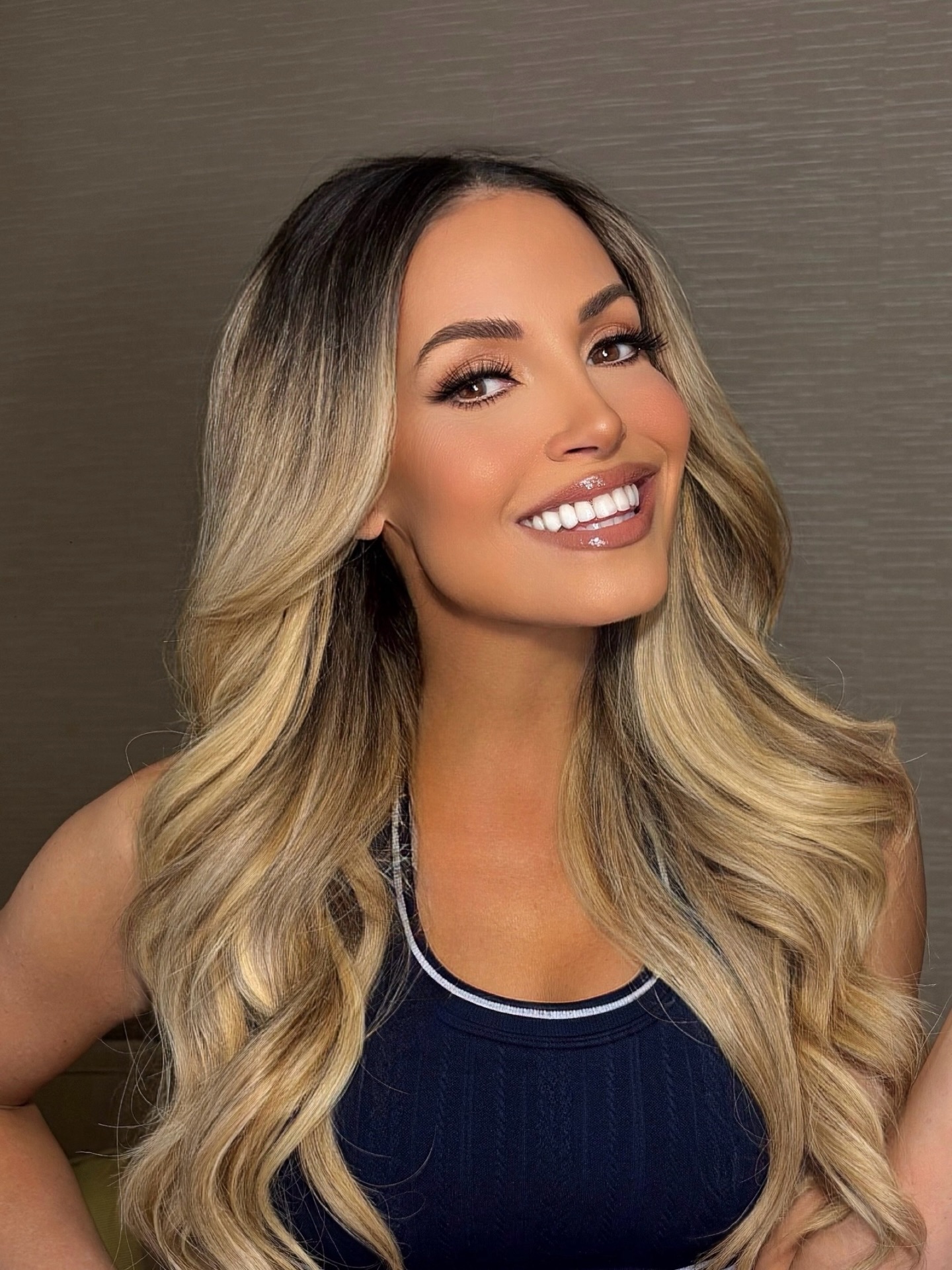 Trish Stratus, but make it glam ✨