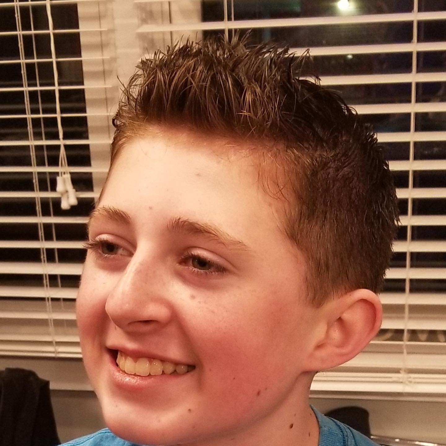 Wow what a transformation! Handsome young Gent with his new look!❤️