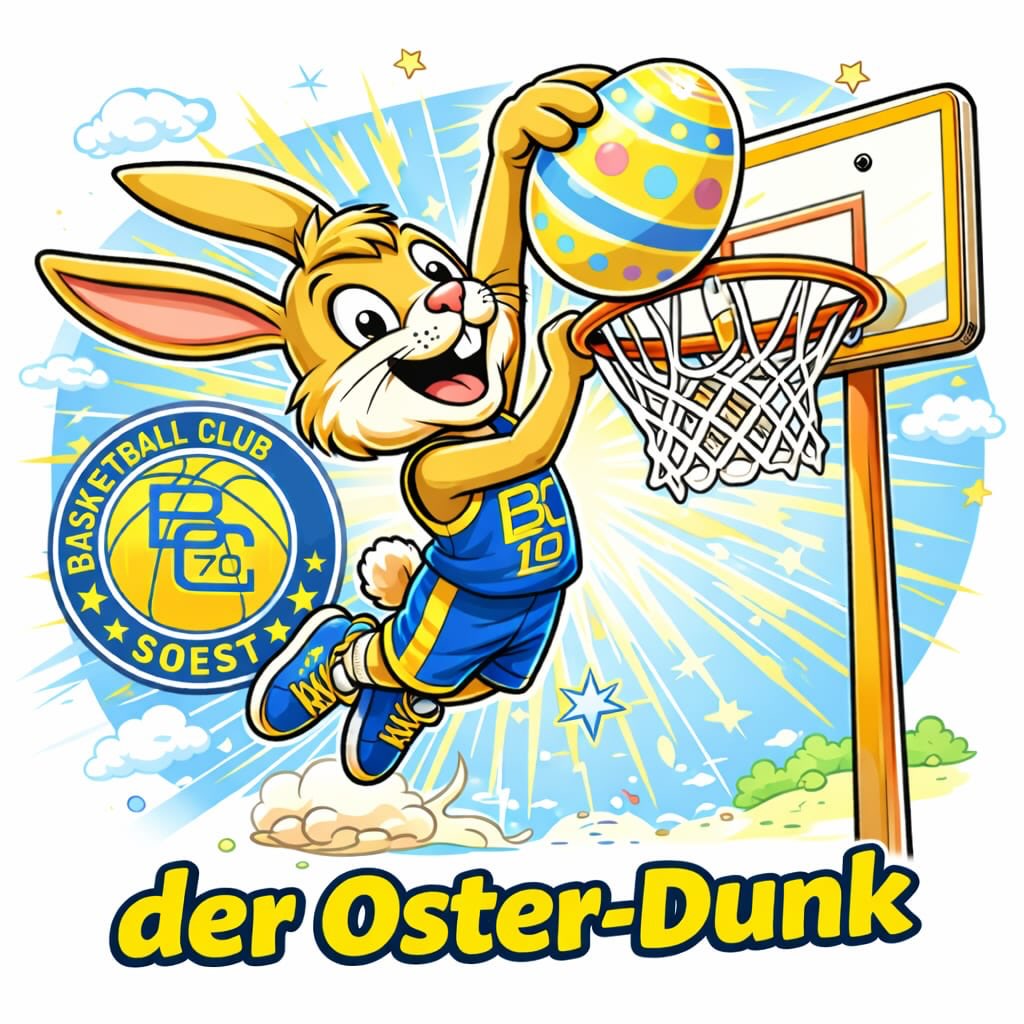🐣🌸 Frohe Ostern vom BC70 Soest! 🌸🐣
Was für ein tolles Osterwochenende liegt hinter uns! 💛
Unser Ostercamp, das am 28.03. und am 29.03. stattgefunden hat, war ein voller Erfolg – mit viel Spaß, Einsatz und ganz viel Basketball! 🏀🔥
Danke an alle Kids, Coaches und Helfer, die dabei waren und diese Tage so besonders gemacht haben 🙌
Jetzt wünschen wir euch entspannte Feiertage, schöne Momente mit euren Liebsten und erholsame Tage! 🌷✨
Wir freuen uns schon darauf, euch bald wieder in der Halle zu sehen!
#froheostern #basketball