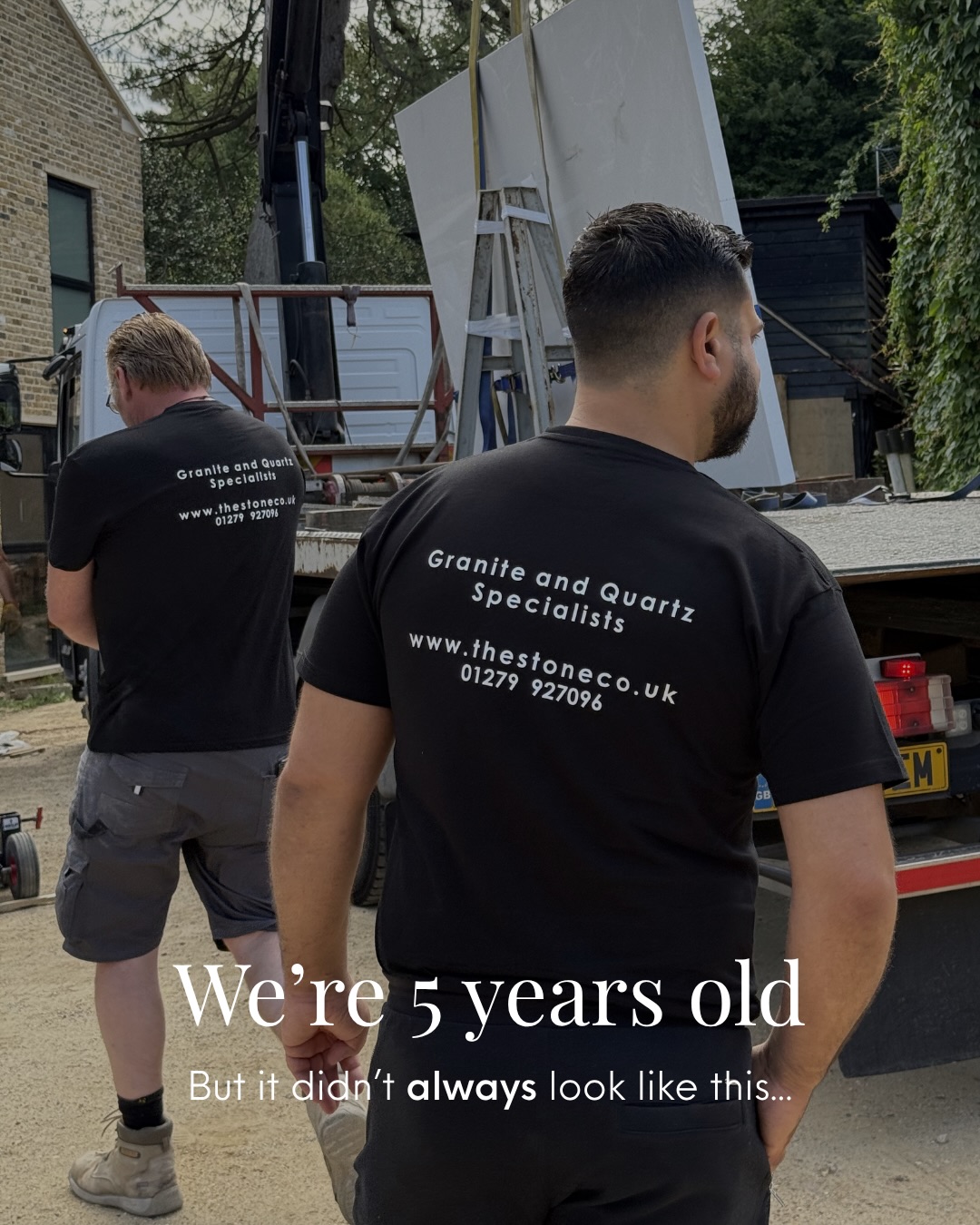 We are officially five years old 🍾
Looking back to 2021 feels like a lifetime ago. In a time of real uncertainty, we started with no clear plan, just passion, drive and a commitment to great product and service, with family at the core.
Five years on, with a showroom, plus another on the way, 100s of happy customers and 450+ five-star reviews, we are so proud of what we’ve built. And we’re only just getting started. Thank you for all the support!
#thestonecompany #bishopsstortford
