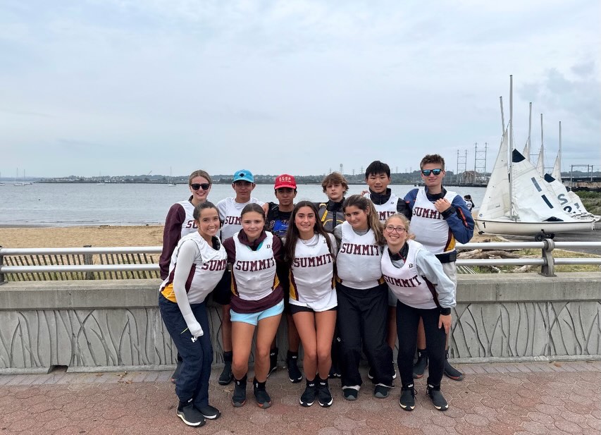 After a fantastic season on frozen water, Coach Genakos returns to the sailing team for her second season. The season started with unpredictability in weather and conditions. On Saturday, the team competed in their first regatta in Toms River with Brynn and Elodie having several top five finishes.
This Saturday; Brynn, Elodie, Audrey, and Nikhil will be heading to Larchmont, NY to participate in the MASSA/NESSA intersectional regatta.