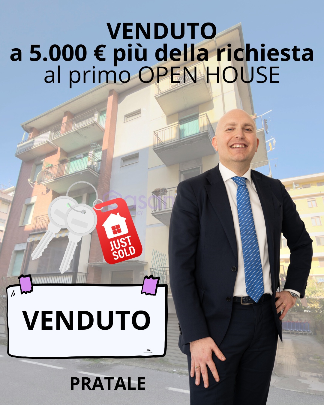 🚨 𝟯 𝗖𝗔𝗦𝗘 𝗩𝗘𝗡𝗗𝗨𝗧𝗘 𝗜𝗡 𝟰𝟴 𝗢𝗥𝗘
Tutte al primo Open House.
Mentre qualcuno…
sta ancora aspettando una chiamata.
📍 Corridoni 11
💰 165.000 €
✅ Venduta subito
📍 Sant’Agostino 172
💰 139.000 € (da 130.000 €)
📈 +9.000 €
✅ Venduta subito
📍 Medaglie d’Oro 18
💰 145.000 € (da 140.000 €)
📈 +5.000 €
✅ Venduta subito
Adesso la verità 👇
❌ Non è fortuna
❌ Non è il mercato
❌ Non è “il momento giusto”
👉 È COME lavori.
Fuori è pieno di:
❌ Prezzi gonfiati per prendere incarichi
❌ Annunci fatti male
❌ Zero strategia
E poi?
“Eh ma non si vende…”
No.
👉 𝗡𝗼𝗻 𝘀𝗲𝗶 𝗰𝗮𝗽𝗮𝗰𝗲 𝗱𝗶 𝘃𝗲𝗻𝗱𝗲𝗿𝗹𝗮.
Noi lavoriamo così:
🧠 ONESTÀ
📊 METODO
🔥 DETERMINAZIONE
Il resto sono scuse.
❓Vuoi vendere davvero
o vuoi provarci?
📩 Scrivi “𝗩𝗘𝗡𝗗𝗢” in DM
e ti spiego come fare.
#TeamFochi #CasandoAgency #Venduto #OpenHouseVIP #Immobiliare #Pisa #Risultati #ZeroScuse