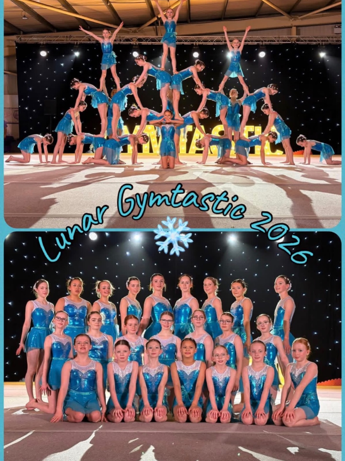 π©΅βοΈ Gymtasia Dreams had a fabulous day today performing their new Frozen inspired display for the first time at Lunar Gymtastic!
Thank you Lunar Gymnastics Club for a great day π©΅βοΈ
