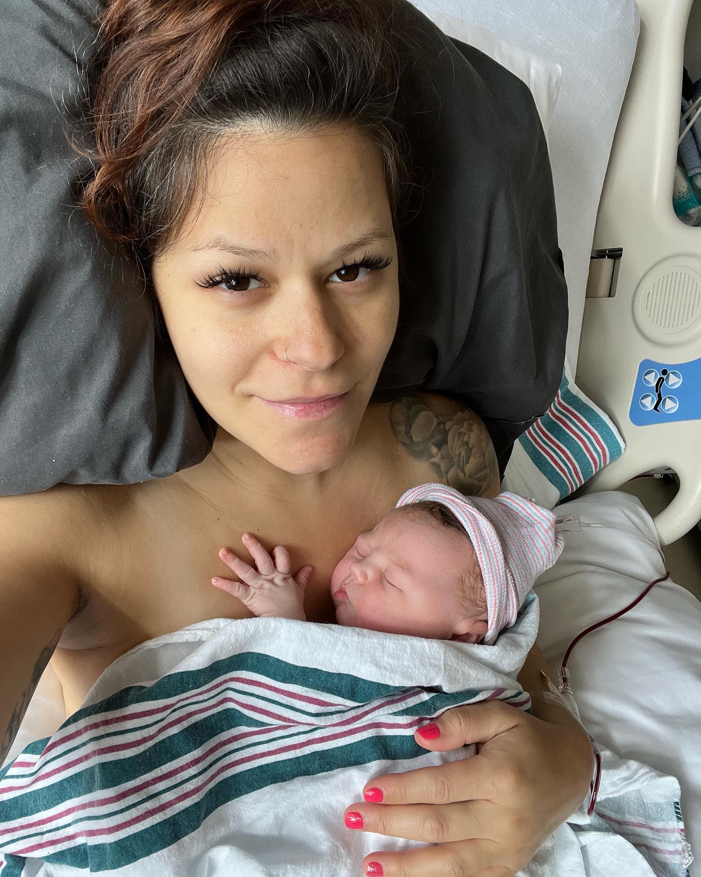 Day 6 with our perfect baby girl. Everyone says it but it’s true - our hearts have grown with unending love. It was a difficult labor but you’re worth every moment. To my soul mate @jeff_decker16 you have been my rock and I can’t imagine getting through everything without you by my side. Nothing but love in our sweet little family 🥰💕🥹
Welcome to the world, Maeve Flannery Decker. Born on 6/9/23 @ 9:45am
7lbs 11oz, 20.5 inches long.