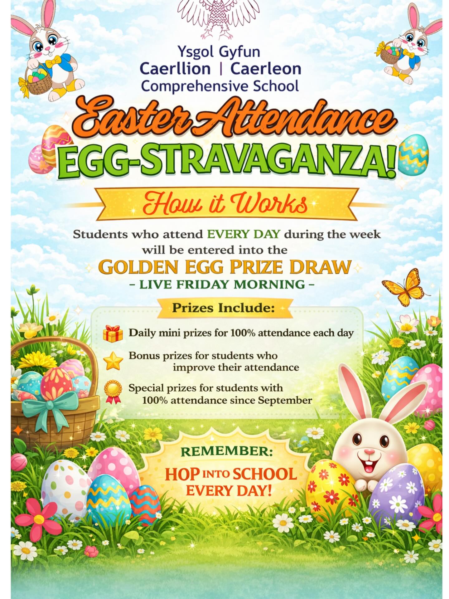 Easter Challenge Week
#beintowin #attendancematters