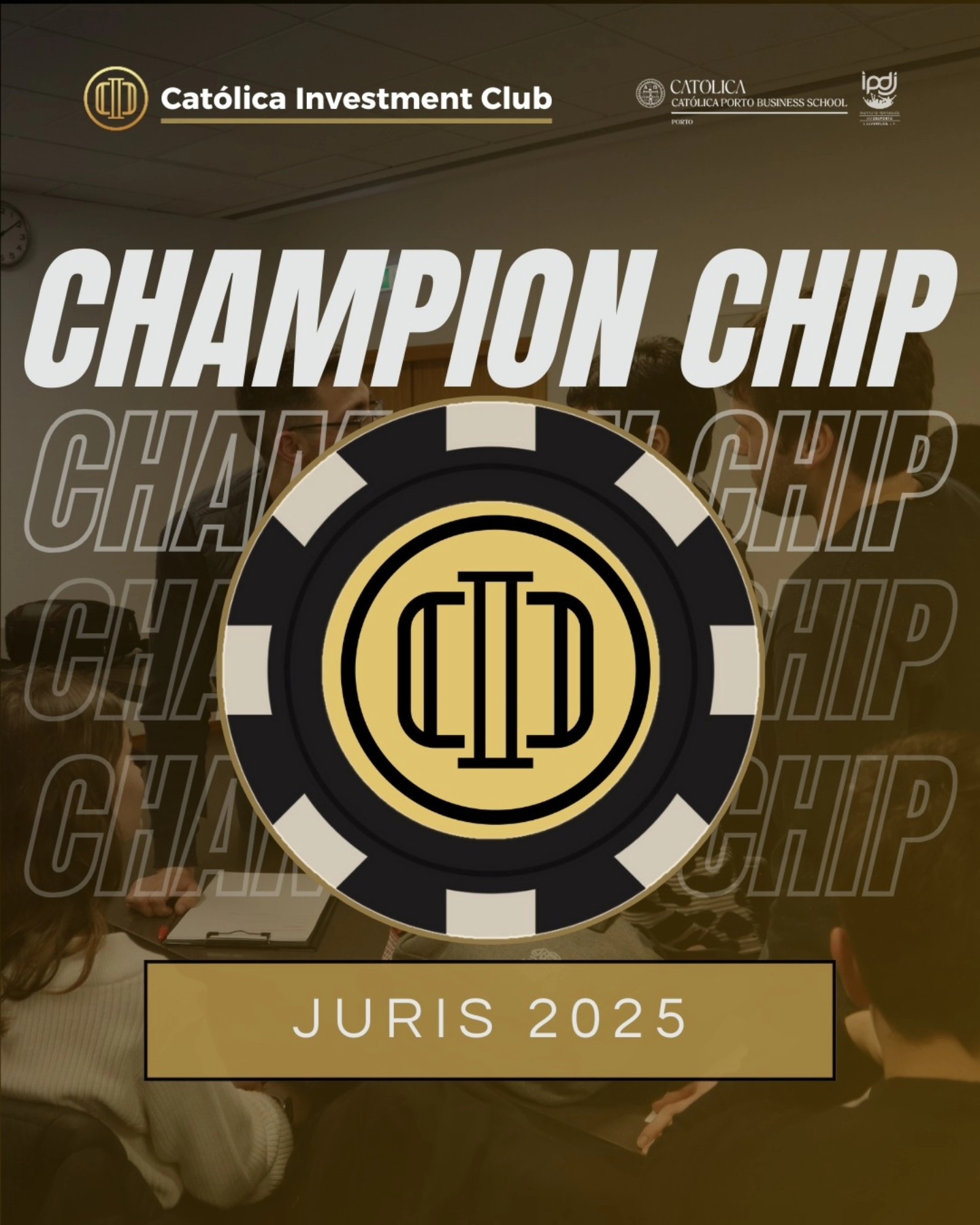 🪙💰Champion Chip - Edição 2025 💰🪙
A maior competição universitária de gestão de portfólios de investimento a nível nacional está de volta! 📈🚀
A edição deste ano do Champion Chip vai contar com várias novidades, oradores de excelência e um conjunto de prémios que prometem!🏆
Hoje trazemos-te os nossos júris da primeira e segunda fase da competição! Todos profissionais de excelência para esta nova edição do Champion Chip! 💪🏻🚀
O prazo das inscrições foi alargado até ao dia 28 de Março! 👀🪙Do que estás à espera! Investe no teu futuro!✨📊
🚀Link de inscrição na bio!
Fica atent@!👀