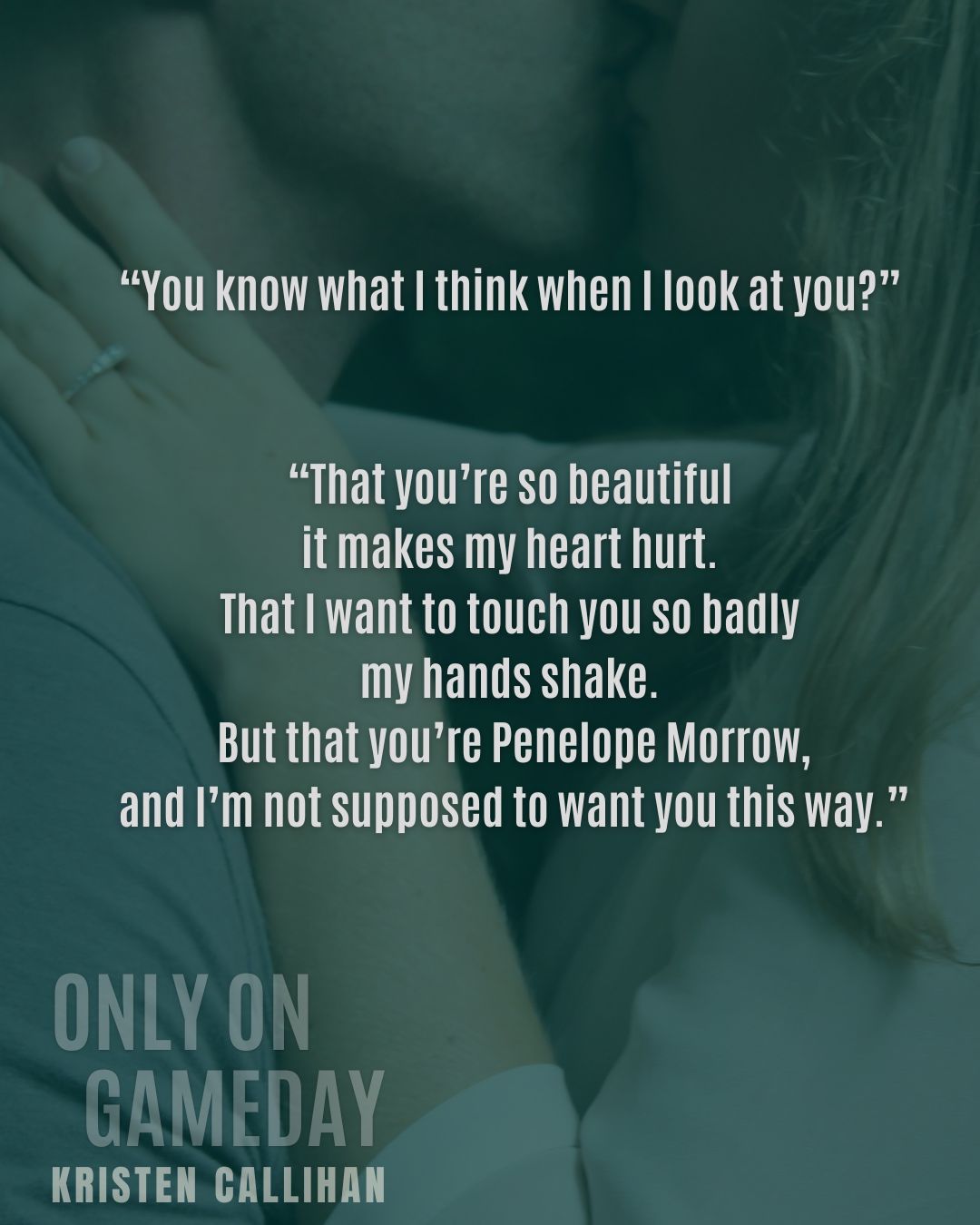 Swoon. Oh August Luck 😍
If you love:
🏈 Sports Romance
💕 Yearning
🏈 Fake Dating
💕 Shy Girl
🏈 Sunshine Boy
Check out Only On Gameday! Available now in KU!