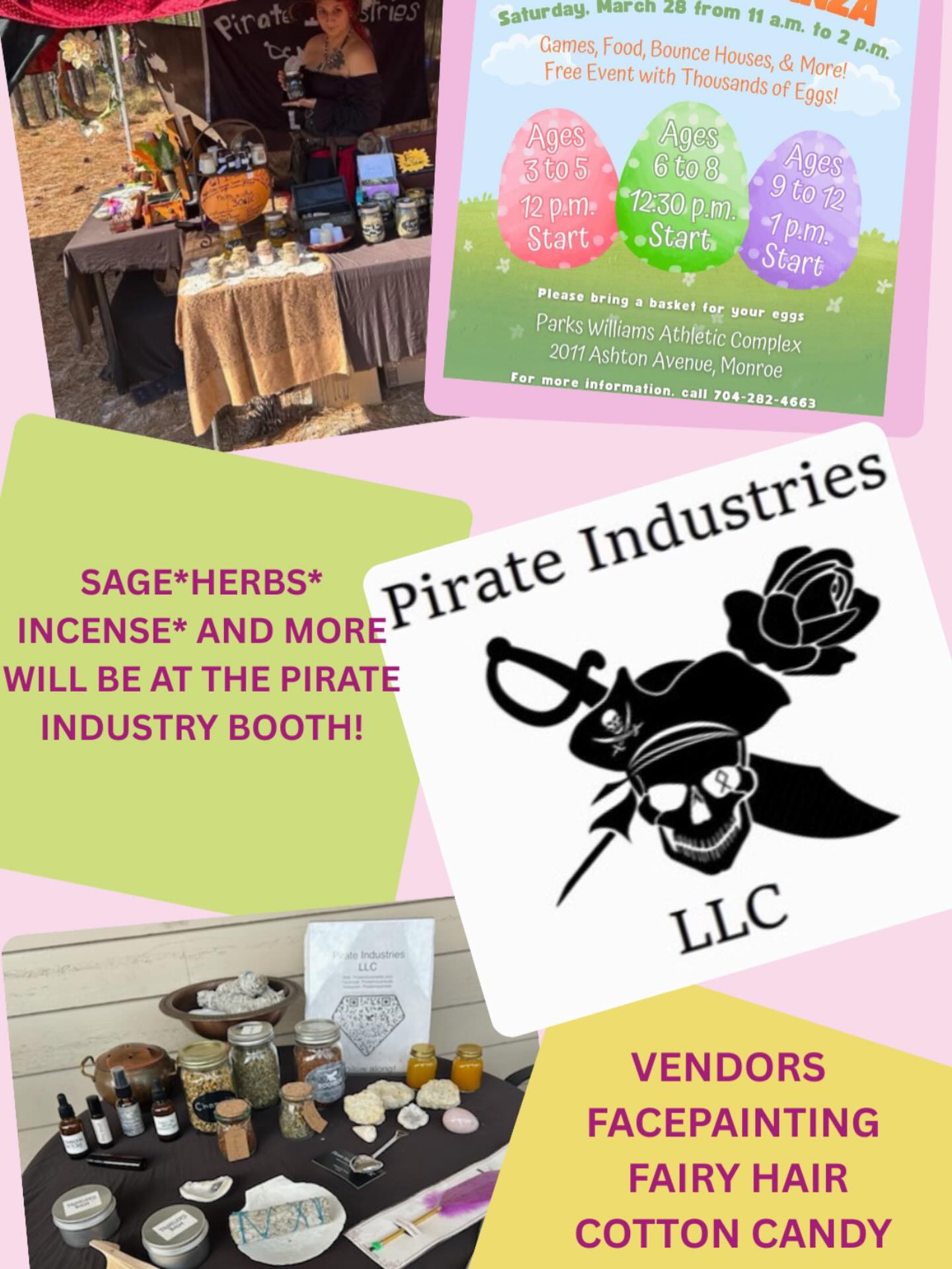 Look for our flag amines other vendors at this eggstravaganza! Bring the whole family for Easter egg fun!