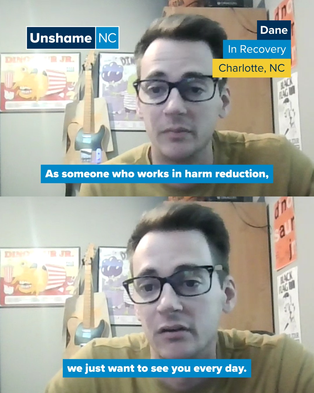 Harm reduction professionals played a big role in Dane's recovery, and now he wants to help others in that same way. He knows that as long as someone is alive, there is always a chance to find care, support, and healing. Dane hopes to offer that to as many people as he can.
Discover what harm reduction means and how you can help build safer communities at nchrc.org.