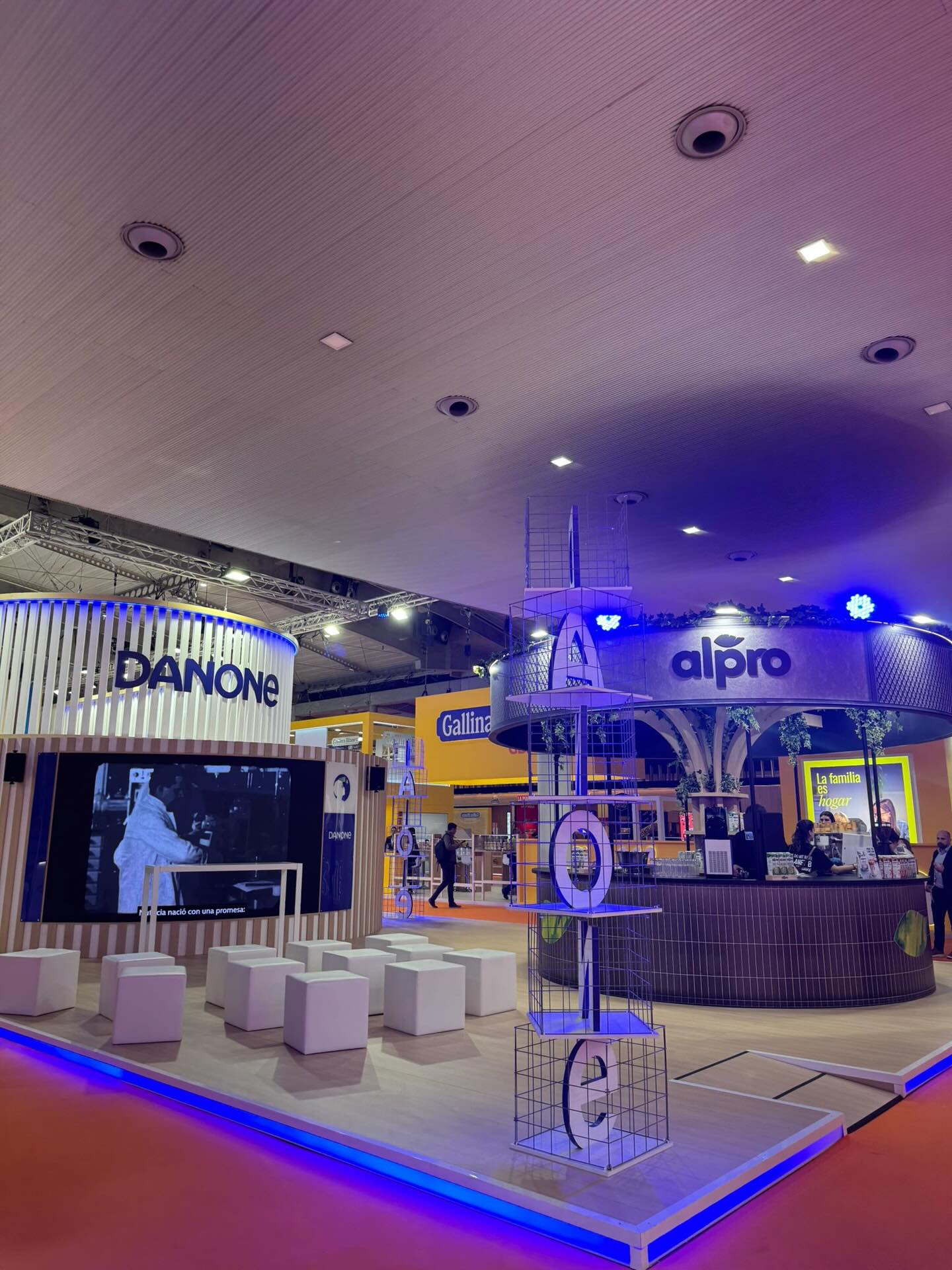 STAND DANONE / Alimentaria 2026 en Fira Barcelona
