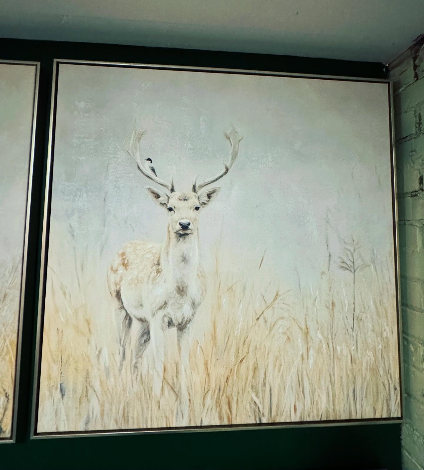 Soft, serene deer art in the most beautiful muted tones 🤍
Gentle, calming, and quietly elegant — the kind of piece that brings a sense of peace to any space.
A timeless nature-inspired accent, perfect for creating a cozy, tranquil corner in your home or work space
Available now at Dutchess Flower Company ✨ 🦌 32.”x32 “ in size in a beautiful simple floating frame 🤍 Can be purchased as a set or individually.