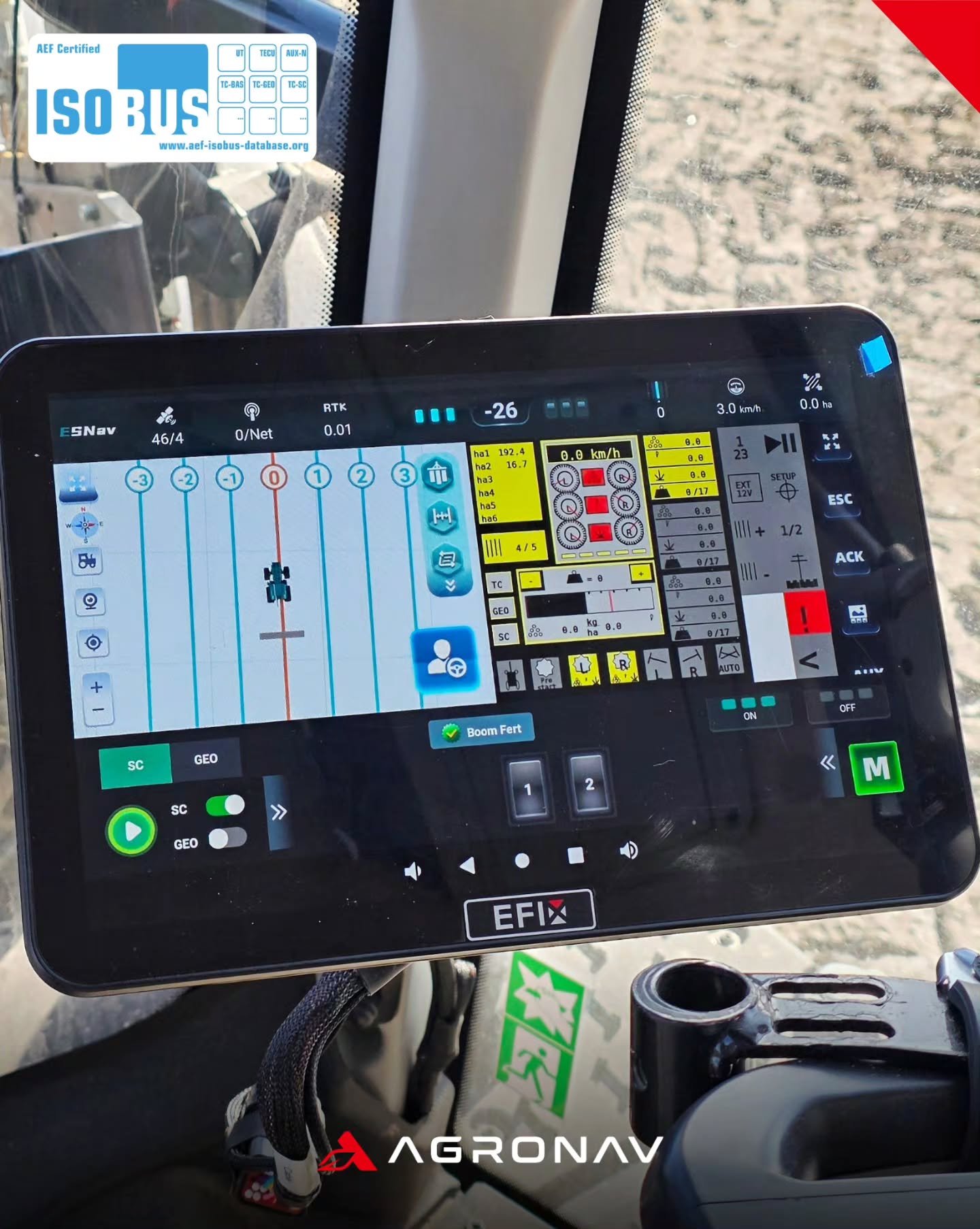 Täydet ISOBUS-ominaisuudet yhdeltä näytöltä. 🚜💻
Kaikki EFIX-automaattiohjausmallit ovat AEF-sertifioituja ISOBUS-laitteita. Järjestelmä tukee suoraan kaikkia keskeisiä ISOBUS-toiminnallisuuksia: UT, TC-SC, TC-GEO, TC-BAS ja AUX-N.
Voit kytkeä laitteen joustavasti mihin tahansa traktoriin:
✅️ ISOBUS-valmiit koneet: Suora kytkentä InCab-liitännällä.
✅️ Muut koneet: ISOBUS tuodaan traktoriin lisävarusteena saatavalla jälkiasennussarjalla.
📸 Kuvissa esimerkkinä asiakkaamme Tume Super Novacombi kytkettynä EFIX ISOBUS -järjestelmään.
#EFIX #ISOBUS #Täsmäviljely #Maatalouskoneet #Tume Koneurakointi