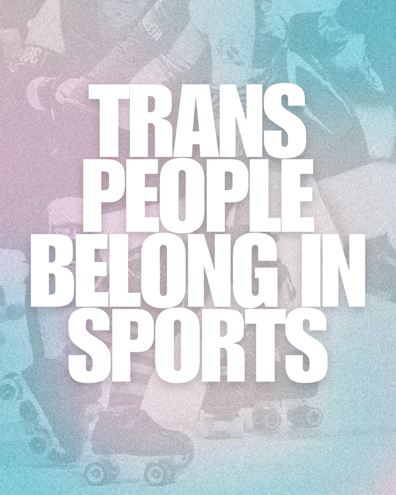 EVRD stands with the trans community today and always, and our hearts go out to all those who have been affected by recent decisions 💜
Trans people belong in sports! 🏳️⚧️