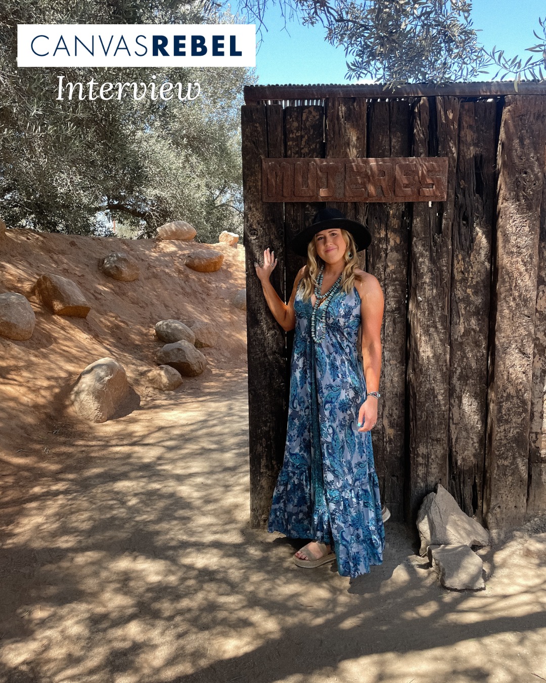 Sharing a piece of my story with @canvasrebel 🤍
From small-town Idaho roots to western storytelling, I