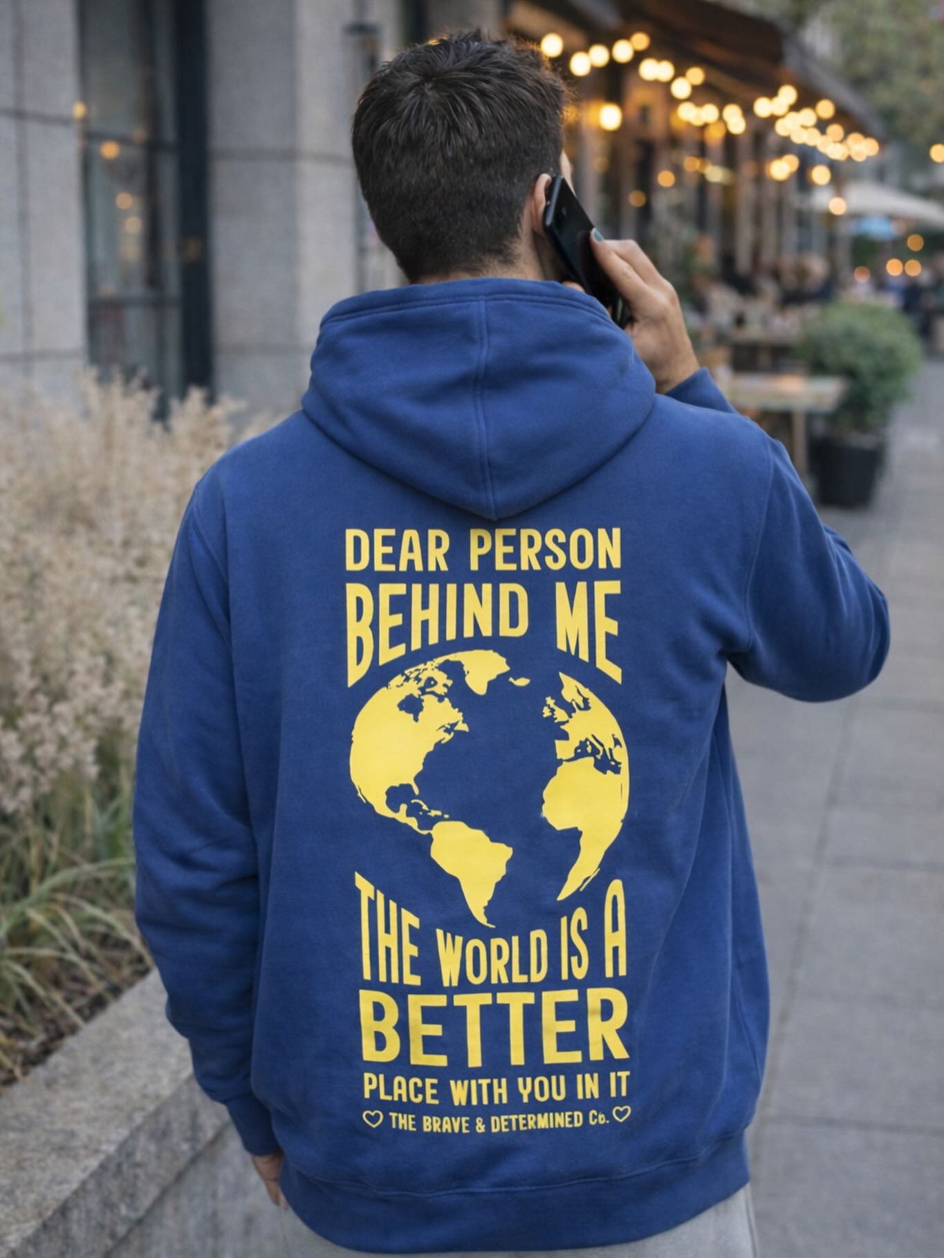 🌍 Product spotlight: This hoodie speaks for itself. Dear person behind me, the world is a better place with you in it! Grab one to change someone's day and support counselling. It's comfy, soft, and literally everything you need. 🦁
#mentalhealth #clothing #message #counselling