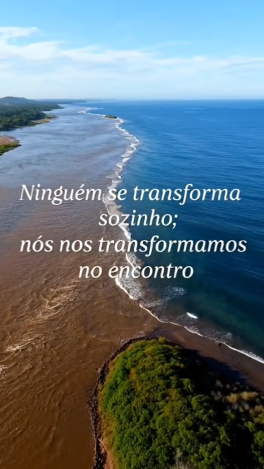 A gente às vezes acredita que evoluir é um trabalho solitário, de ficar num canto rezando e esperando a luz cair do céu. Engano nosso.
O Evangelho Segundo o Espiritismo deixa claro que não nascemos para o isolamento. Allan Kardec reforça no capítulo sobre a Lei de Sociedade que a vida comum é o verdadeiro teste das nossas virtudes.
Ninguém se transforma sozinho porque é no atrito com o outro que as arestas da alma vão sumindo.
Se eu fico trancado, onde é que vou exercitar a paciência. Como vou saber se já aprendi a perdoar se não tiver ninguém para me ofender.
O rio só entende sua força quando encontra a resistência das pedras e o abraço do mar. No encontro, a gente deixa de ser só uma correnteza individual para virar imensidão.
A caridade não acontece no vácuo. Ela pede um rosto na nossa frente. É nessa troca, às vezes difícil e quase sempre necessária, que o espírito vai se burilando e descobrindo que o céu não é um lugar, mas um estado de harmonia que a gente só alcança quando aprende a caminhar junto.