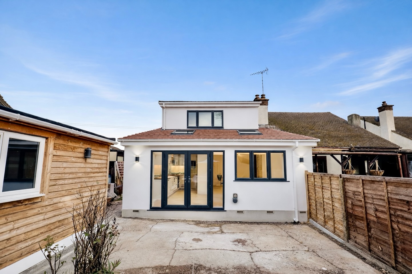 A carefully considered rear extension combined with a loft conversion and full house renovation.
The project focused on improving natural light, flow, and everyday usability throughout the home, creating spaces that feel calm, practical, and well balanced. The rear extension strengthens the connection between the house and garden, while the loft conversion adds valuable, well proportioned living space without overcomplicating the original form.
Material choices and detailing were kept understated, allowing the work to sit comfortably with the existing property and feel cohesive rather than piecemeal.
If you’re planning an extension, loft conversion, or renovation this year, we’re always happy to talk through ideas and next steps.
📍 Essex
📞 07734 256314
🌐 www.ecobuilders.green
#EcoBuilders #LoftConversion #HomeRenovation #RearExtension #EssexBuilders
