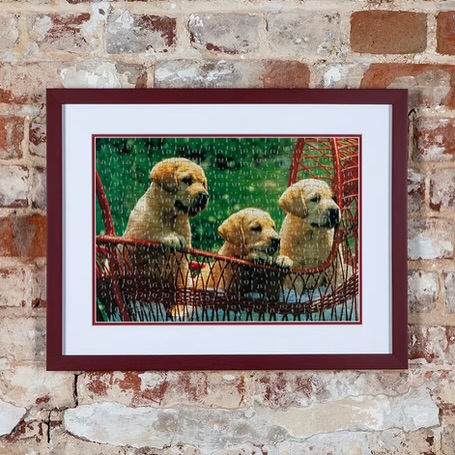 500 pieces. Hours of your life. Don’t just put it back in the box.
This completed jigsaw is now mounted and framed — ready to go on the wall where it belongs.
We frame puzzles of all sizes.
📍 Norwich | Free parking | Open 7 days
#norfolk #jigsawpuzzle #bespokeframing #norwich #customframing