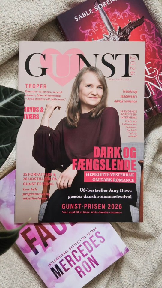 GUNST magasinet tager sig godt ud alle steder. Om du er derhjemme eller på farten.
Kig forbi dit lokale bibliotek og se om du kan få fingrene i et eksemplar.