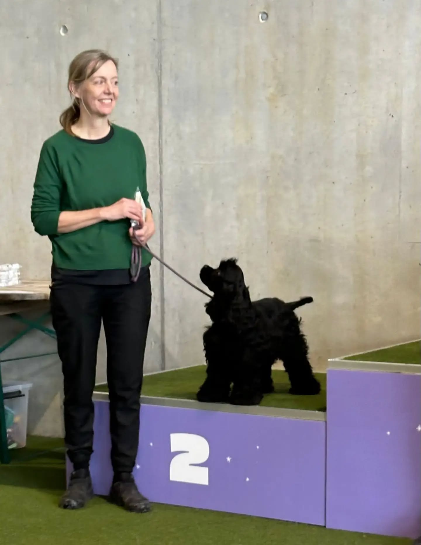 2. Agility Turnier mit Lucy, dreimal auf dem Podest. Lucy hat es super gemacht 🥳