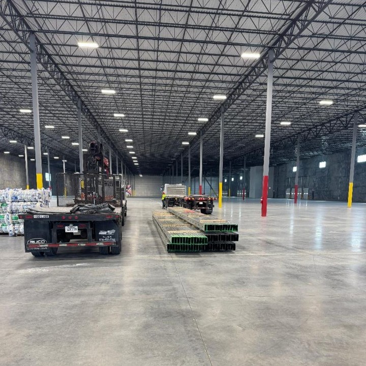 Its always good when material for a project gets delivered to a project. Bonus when you can drive the delivery truck into the project. #CPSConstruction
