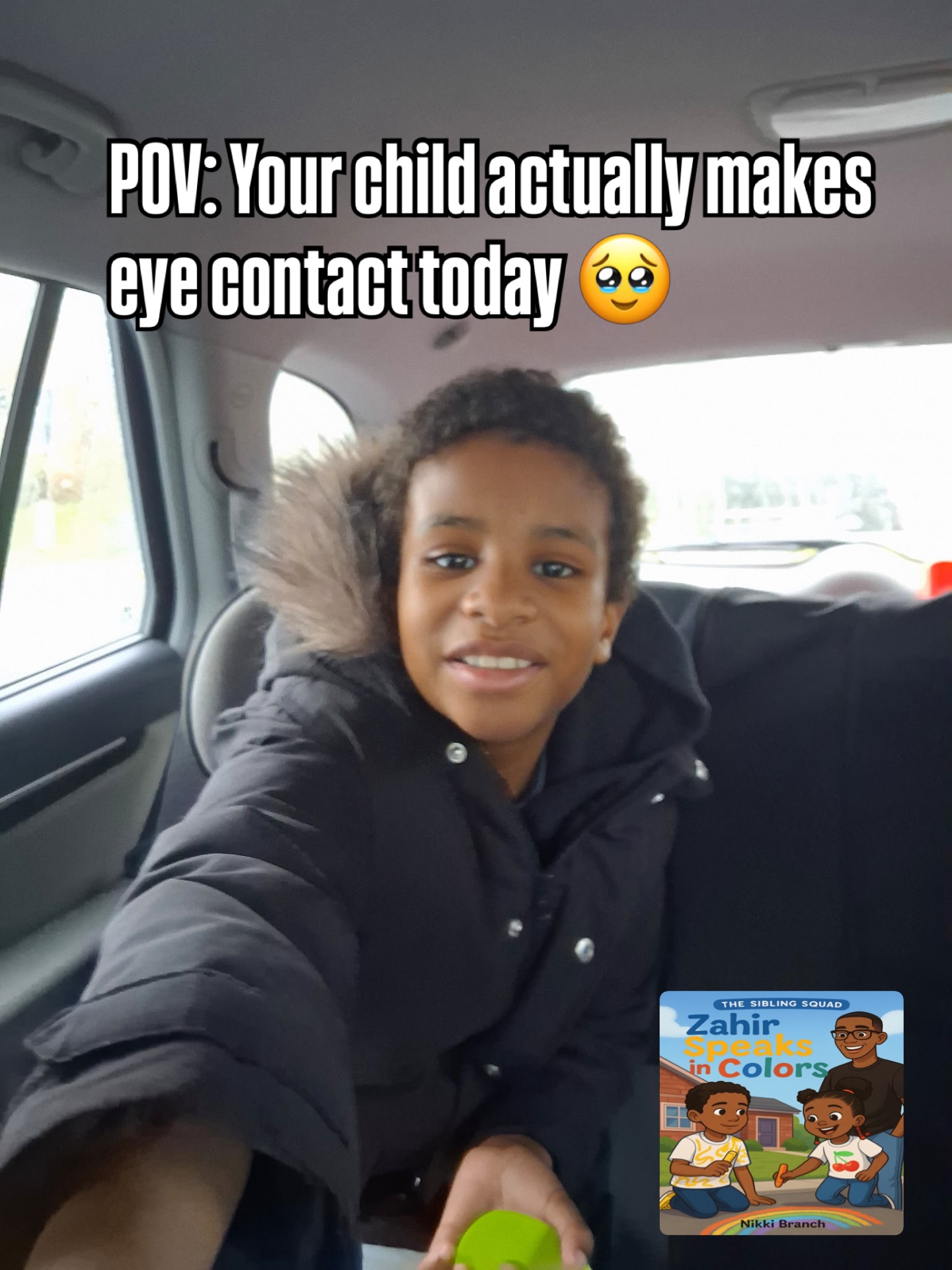 No better feeling 🥹
Learn more about Zahir and Zahir Speaks in Colors at Zahirsworld.com
#autismacceptance #nonverbal #autismspectrumdisorder
