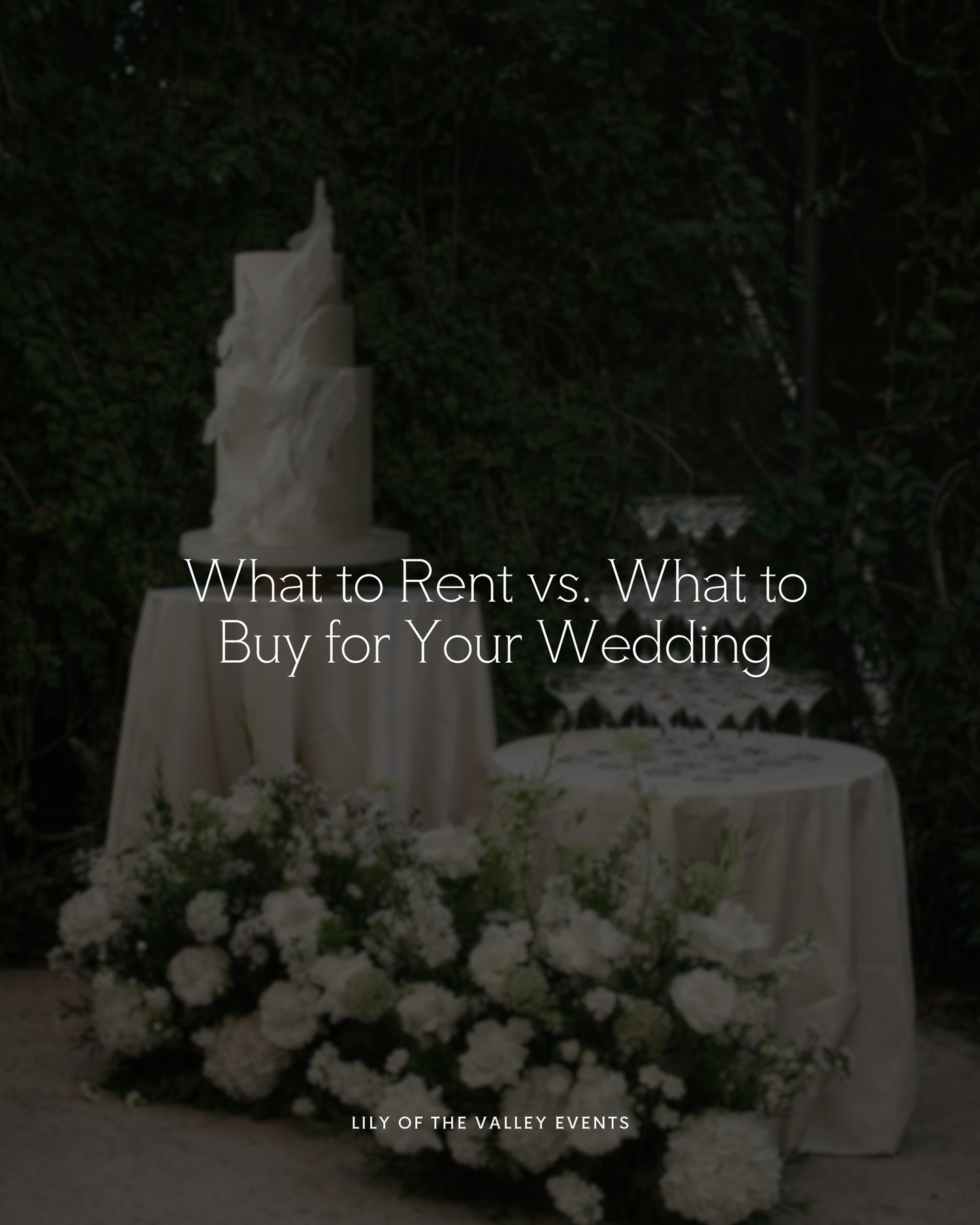 One of the fastest ways to overspend during wedding planning?
Buying things you only need for six hours.
It’s easy to get caught up in “I’ll just order it” energy. But when décor starts arriving in boxes and you realize you now own 75 vases and 200 candles… it becomes overwhelming.
If you want help deciding where your money makes the biggest impact (and where it doesn’t), that’s literally what planning support is for 🤍
Inquire at www.lotvevents.com