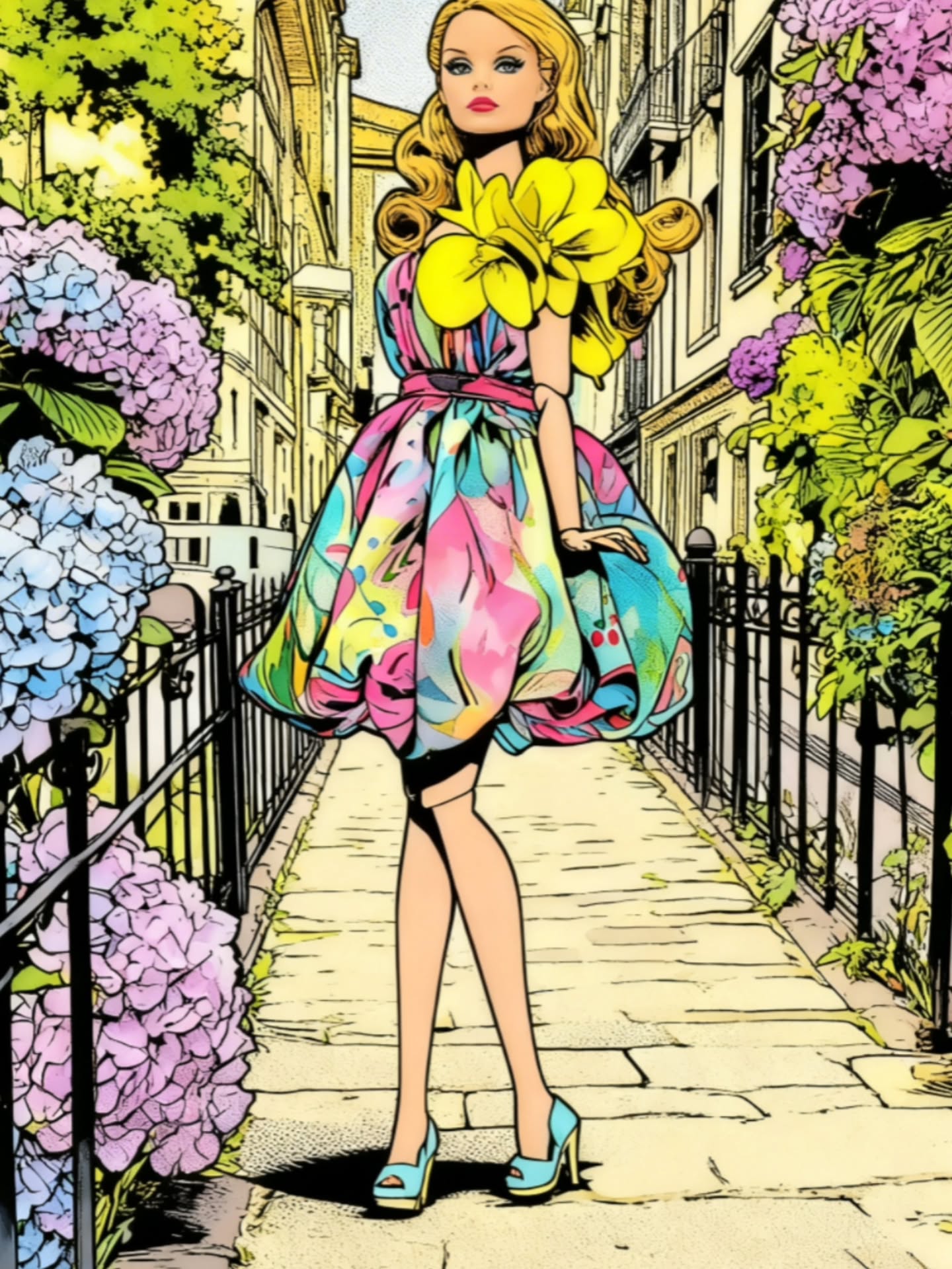 Club Hydrangea as illustration — bold, delicate, and unmistakably Box # 5.
A members‑only moment that feels more like a gallery piece than a dress.
If this one stops your scroll, tap the heart and share it to your Stories so more collectors can enjoy the view.
#gtGdollwear #integritytoys #poppyparker #gingergilroy #dollcollectors