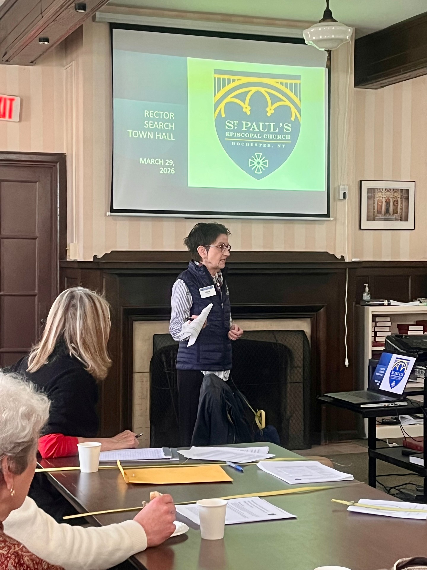 The second “Town Hall Talks,” hosted by the Search Committee, was held this morning after both services. The next session is Sunday, April 26.
In the meantime, please reach out to any Search Committee member with questions or to share your thoughts.