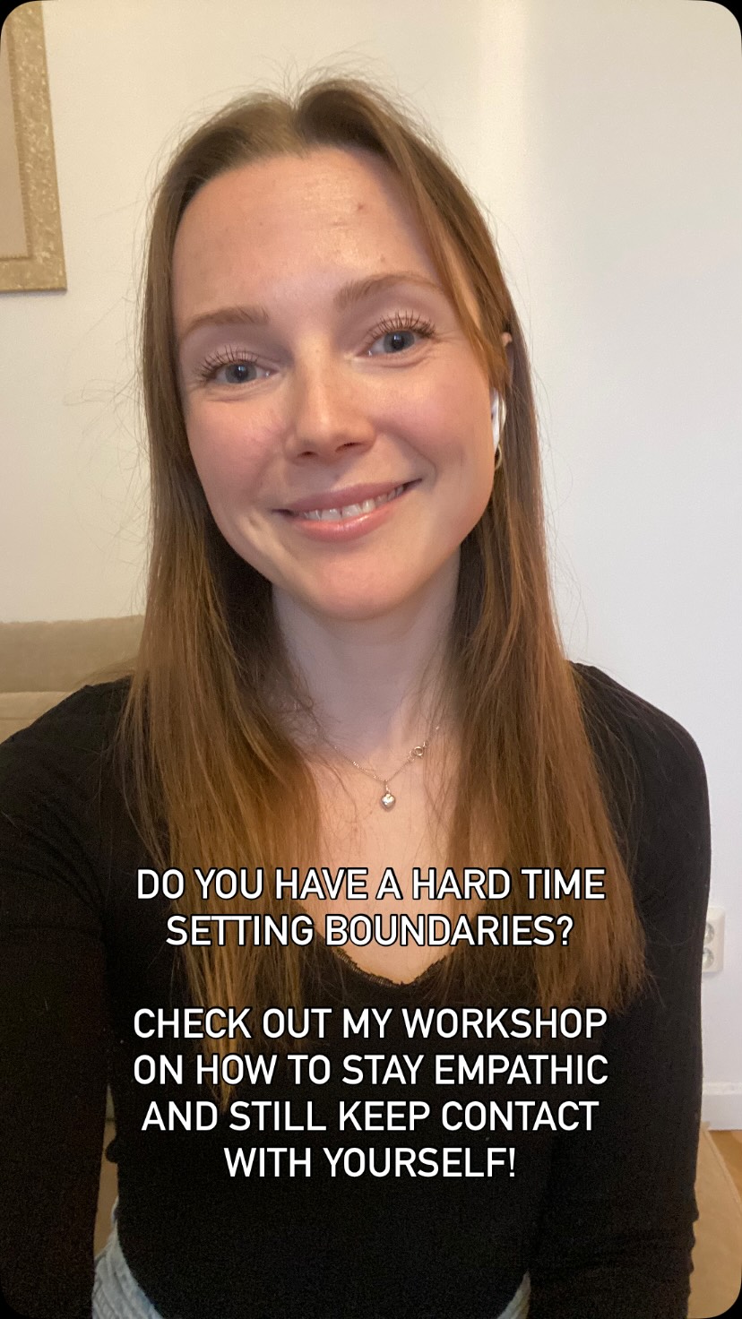 Empathic Boundaries - Caring Without Losing Yourself
11 april, 9:30-13:30
Ayäm studio Stockholm
Book your spot: https://bit.ly/empathicboundaries
This workshop is for those who are empathetic, sensitive, and deeply engaged - and who want to remain open and compassionate without becoming emotionally exhausted.
Rooted in integrative psychotherapy and psychosynthesis, and supported by mindfulness and body-based practices, the workshop offers practical tools for healthy boundary setting, self-regulation, and recovery. You will strengthen your connection to your own needs and develop greater inner stability in your relationships.
Facilitated by Laura Kurapkaite, therapist in integrative psychotherapy and psychosynthesis, yoga teacher, and mindfulness coach. Laura combines her background in the medical field and therapy client work, with lived experience of navigating empathy and burnout, creating a grounded and supportive space for personal growth.
#boundarysetting #empathicboundaries #empathlife #empathempowerment #workshop