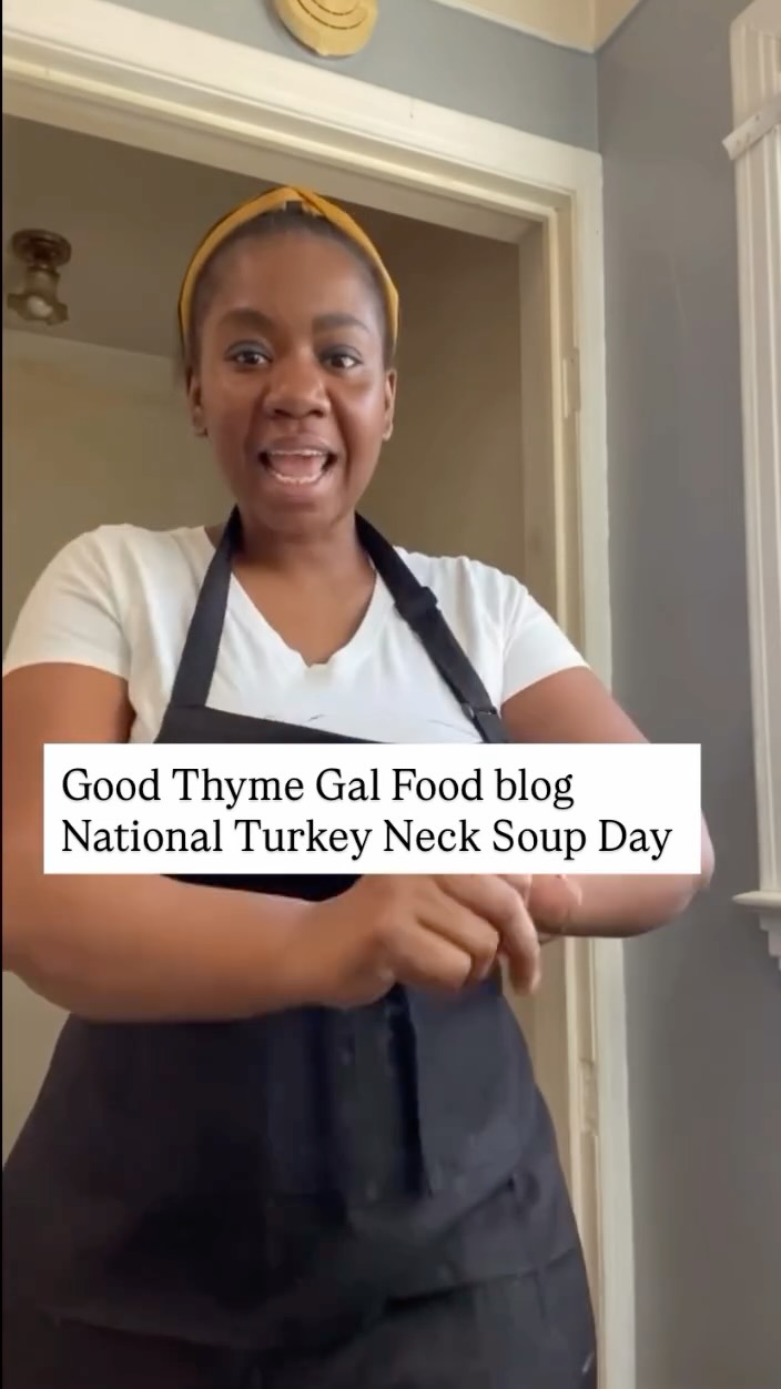 Turkey necks are often overlooked, but they’re a hidden gem in the kitchen. Not only are they affordable and easy to find, but they’re also full of flavor and nutrients. When simmered slowly, turkey necks release collagen, which gives the broth a velvety texture and a boost of goodness for your skin, joints, and overall health.
✅ Reduces Food Waste: Using turkey necks means honoring the whole bird and minimizing waste.
✅ Budget-Friendly: Turkey necks are inexpensive, making this dish accessible to everyone.
✅ Nutritious and Delicious: Packed with protein and collagen, turkey neck soup is as healthy as it is tasty.
-
#turkeyneck #turkey #goodthymegal #foodiecommunity #foodcommunity