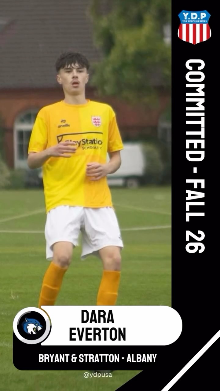 Fall 26 - Committed ⚽️🇺🇸
•
Congratulations to @dara.everton who has committed to Bryant & Stratton - Albany for the Fall 26 season 👏
•
Dara joins a long list of Thomas Telford athletes we have helped over to the USA 🙌