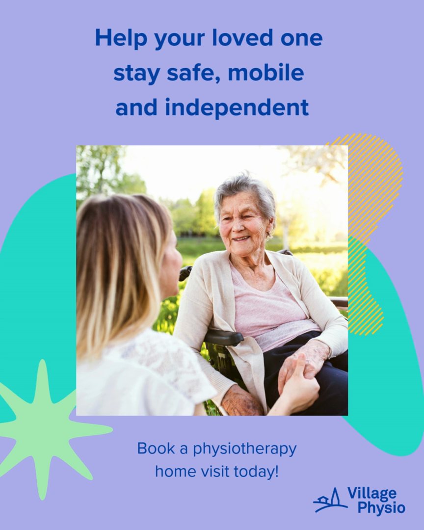 Caring for a parent, partner or loved one who is experiencing mobility difficulties can be both physically and emotionally demanding. Changes in strength, balance or confidence with movement can affect everyday activities such as walking, getting up from a chair or moving safely around the home.
Physiotherapy can help support mobility and independence by focusing on:
• Improving strength and balance
• Supporting safer movement and transfers
• Reducing stiffness and physical discomfort
• Practising everyday activities in a safe and structured way
It can also provide guidance for carers and family members, helping them feel more confident in supporting movement safely and understanding how to encourage activity between sessions.
For many people, physiotherapy delivered at home can be particularly helpful, as it allows rehabilitation to focus on real-life situations within a familiar environment.
At Village Physio, we regularly support individuals and their families across South Yorkshire, helping people maintain mobility, confidence and independence at home.