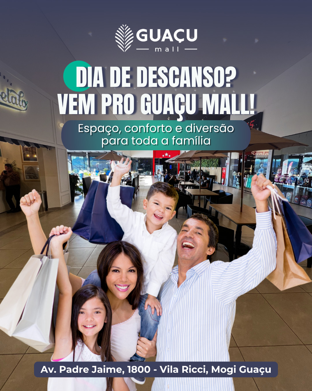 🛍️✨ Dia de descanso pede um lugar especial!
No Guaçu Mall você encontra conforto, diversão e tudo para curtir com a família.
👉 Vem viver momentos incríveis com a gente!
@azulviagensmogiguacu
@mandore.bolsas
@sossuplementosfitness
@skyfitguacumall
@maravilhasdolarmogiguacu
@sakacelulares
@massasdaceciliaoficial
@fabrispumaoficial
@carnesmantiqueiramogi
@mavenbarberco
@eletrica_area
@dubelatomogiguacu
@rest.carnesmantiqueiramogi
@marcenaria.loft
@graoebrasaguacu
🚩Av Padre Jaime, 1.800 - Vila Ricci, Mogi Guaçu - SP
#compras #mogiguaçu #comprasmogiguaçu #comprasmogimirim
MRC BRASIL MARKETING