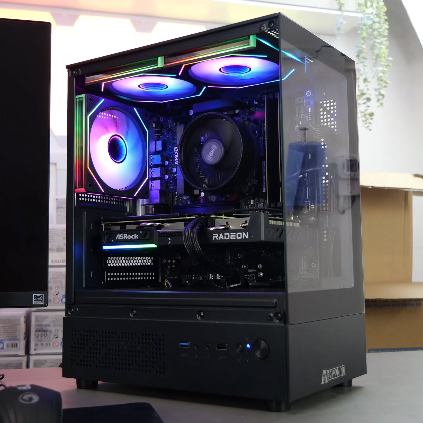 🚀 R5 8400F / 16GB / RX 9060 XT Gaming PC | Ready to Ship & Plug-and-Play
This build is In Stock and ready for a new home. No waiting for parts or long lead times—Arrange a collection or have it shipped to your door!
The Specs:
Case: CELSIUS
Processor (CPU): AMD Ryzen 5 8400F, 6 Cores / 12 Threads. 4.2GHz (4.7GHz Boost)
Processor (CPU) Cooler: AMD WraithMotherboard: A620AM
Memory (RAM): 16GB (2x8GB) DDR5
Graphics Card (GPU): AMD RX 9060 XT 8GB - Black
Power Supply (PSU): 650W 80+ Bronze - Black
Storage: 1TB Gen4 NVMe M.2 SSD
Operating System: Windows 11 Professional
Extras: FREE Mouse / Keyboard Combo, Power Lead, WIFI
Why buy this PC?
✅ Expertly Built & Stress-Tested
🎮 Plug-In & Play
💪 3-Year Warranty / 1-Year Parts
🚚 FREE UK Insured Shipping / Local Collection