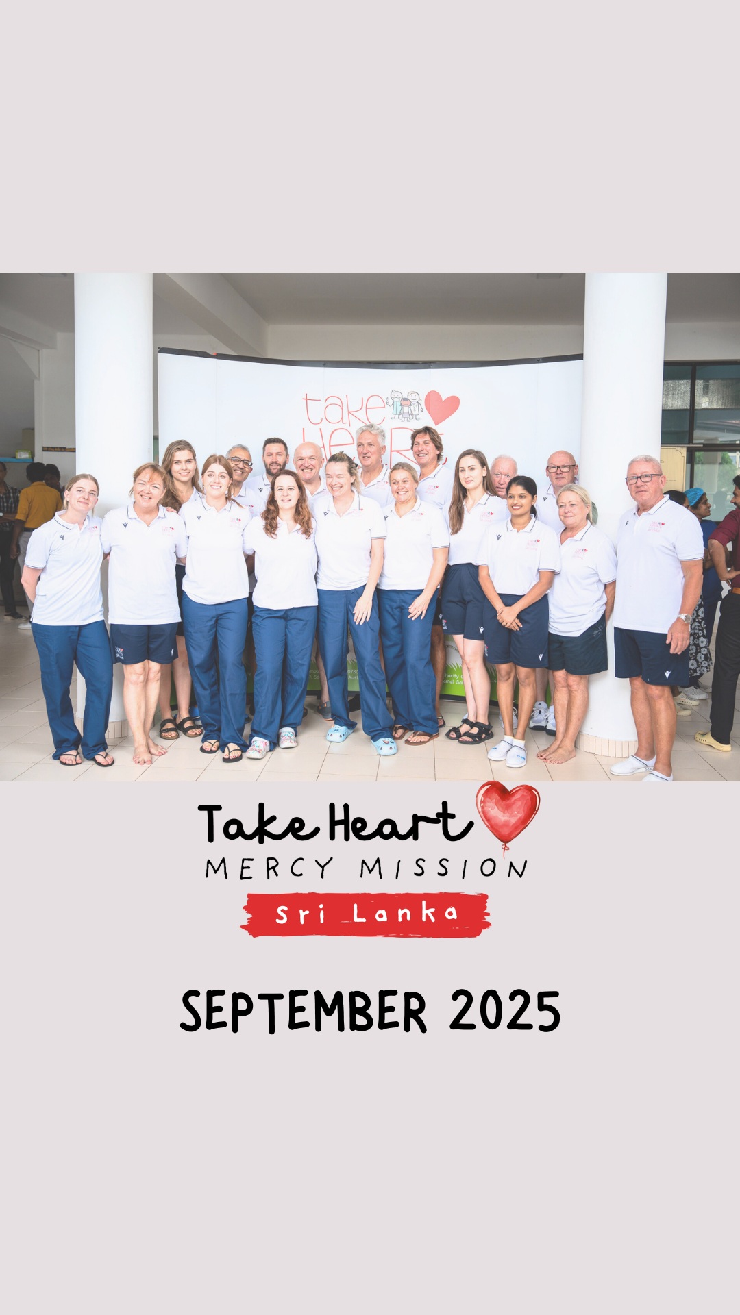 Our most recent mission to Sri Lanka, in September 2025, was another deeply rewarding and impactful trip.
It is hard to put into words how warmly the Take Heart team is received on this beautiful Island, every visit is a reminder of the incredible spirit, resilience, and gratitude of the families and hospital team we work alongside.
#takeheartmercymission #savinglittlehearts #srilanka #hopeforchildren