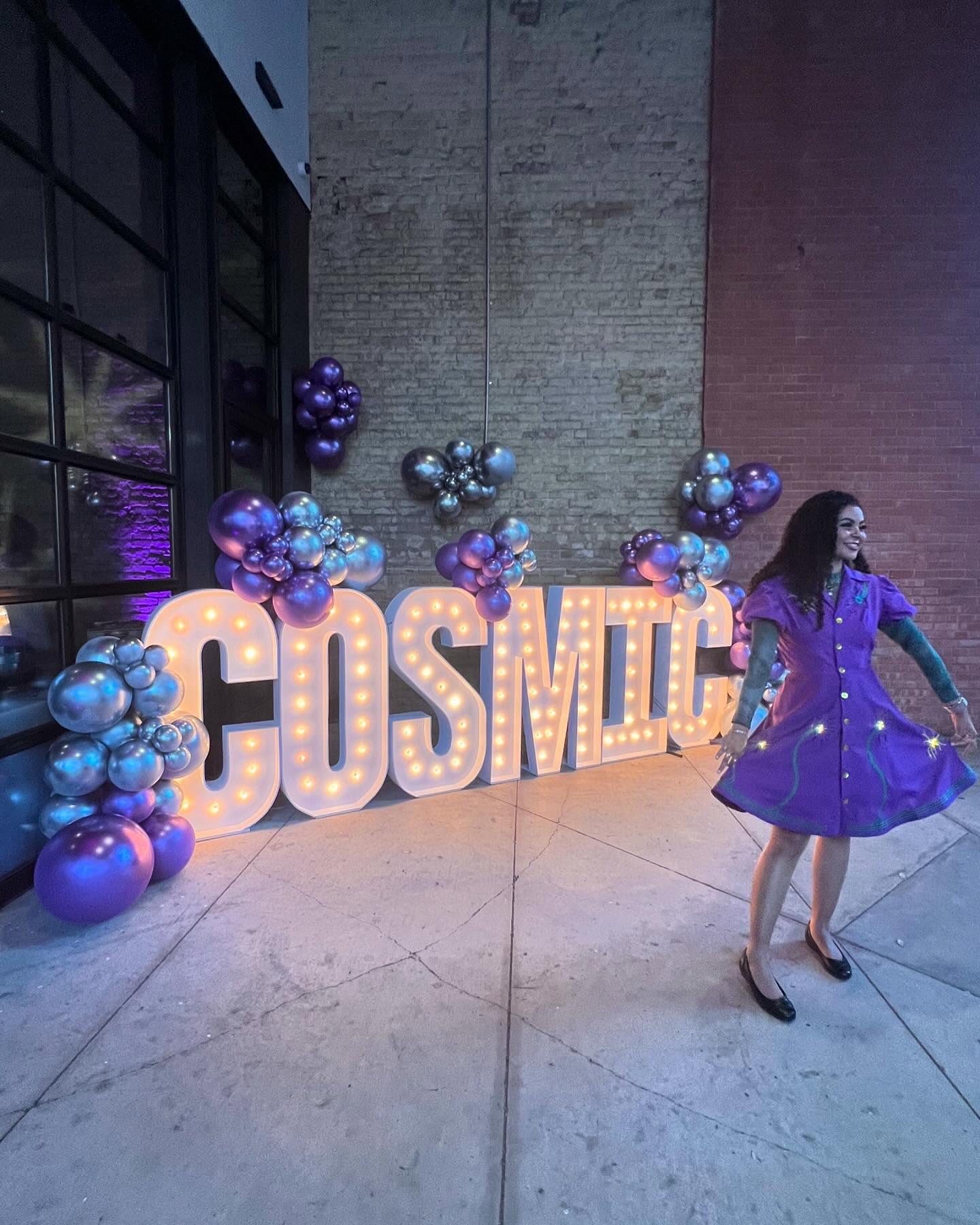 Cosmic Couture was a beyond fabulous! Beautiful models, out of this world designs, and all to advocate for girls in STEM. Nice work @reinventedmagazine, nice work! 🙌 Join us next year! #clientsdoingamazingthings