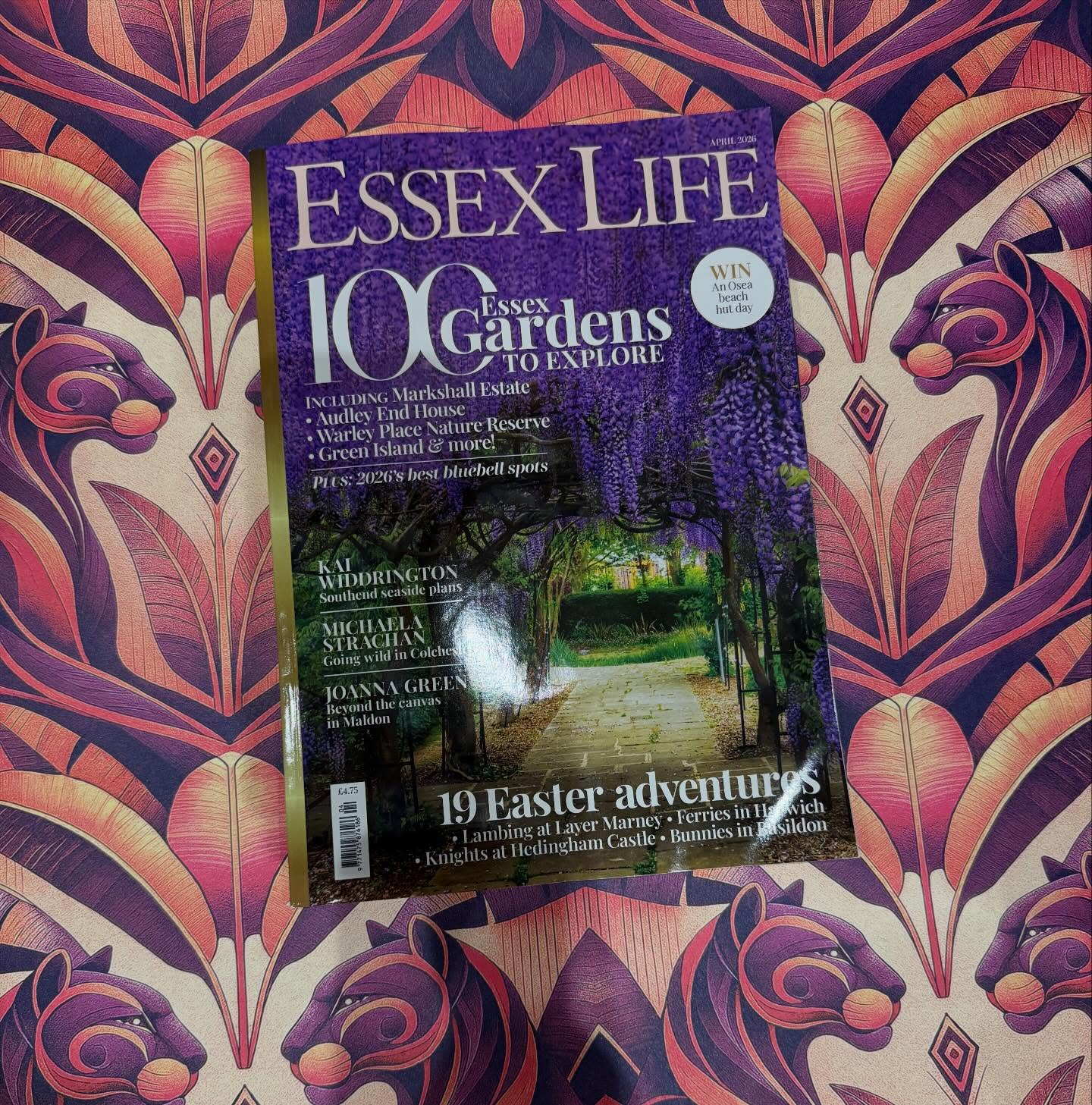 ✨In The Press✨
What a great way to end the week!
The Print Bug is featured in Essex Life Magazine as part of their Local Legends!
To be recognised alongside other brilliant local businesses here in Essex honestly means the world.
Here’s to continuing to grow, create, bring bold and colour filled design into homes! 🥂
Thank you @essexlifemag for the feature 💖
#ThePrintBug #EssexLife #LocalLegends #BritishDesign #SupportSmallUK