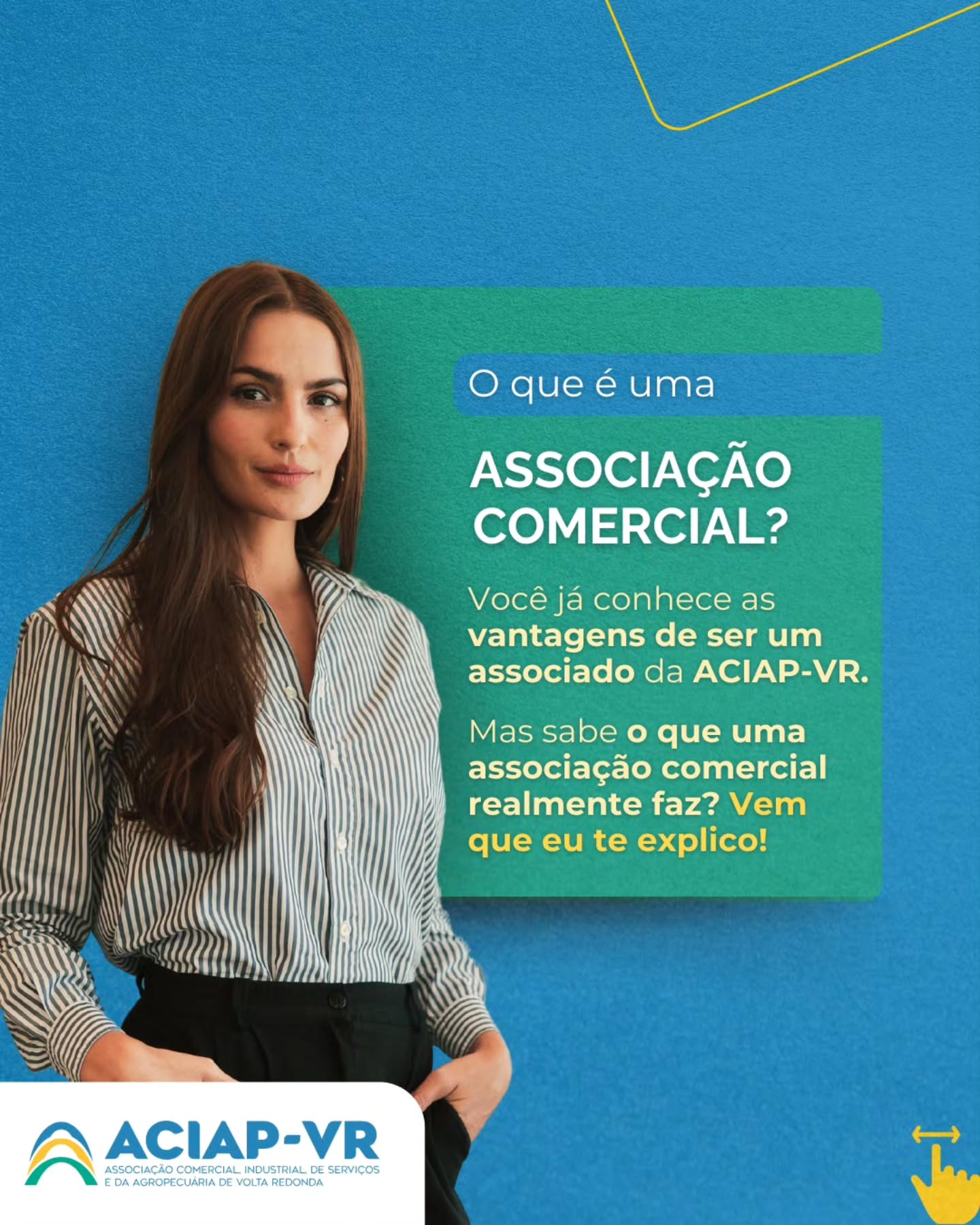Você já sabe que a ACIAPVR oferece diversas vantagens para o seu negócio, mas você realmente sabe o que é uma associação comercial? 🤔
Muita gente não faz ideia do impacto que uma entidade como a ACIAPVR tem no desenvolvimento do comércio local e no fortalecimento das empresas.
Por isso, hoje viemos esclarecer tudo! Agora não restam mais dúvidas sobre se associar, né? 😏🔥
➡️ Arraste para o lado e descubra!
🌟Associe-se e aproveite descontos e serviços incríveis!
📍 R. Emb. Assis Chateaubriand, 18 - Aterrado, Volta Redonda
📞 (24) 3347-2999
#ACIAPVR #beneficios #associado #descontoassociados #voltaredonda