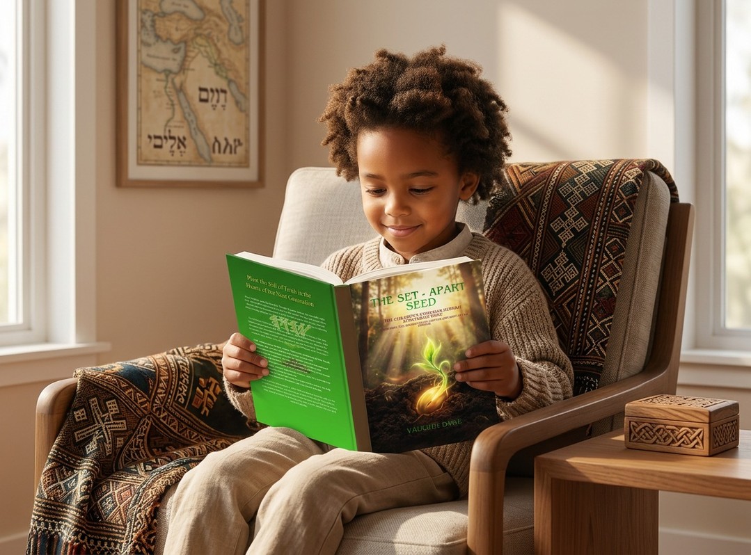 Behind the story:
While creating The Set‑Apart Seed, I kept returning to the idea that “every child is a seed planted by Yahuah.” I pulled from Yasharal and Cush traditions, restored ancient names, and wove in pieces from the Ethiopian 81‑Book Canon so children could see themselves in courage, curiosity, and truth.
I sketch gestures, map Hebraic names, and choose colors that carry memory—so families can feel the heritage in every page.
Meet the art. Meet the roots. Share what your family notices.
Link in bio 🌱✨🎨📚
#SetApartSeedlings #HeritageStories #ChildrensBooks