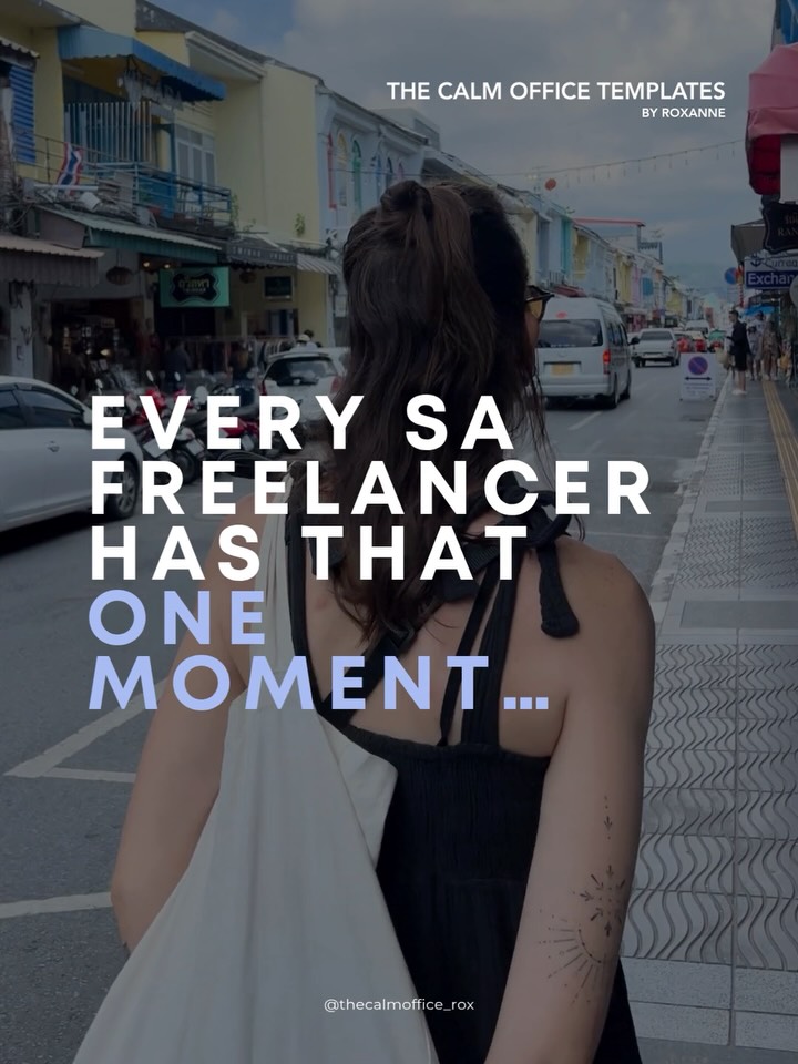 Dear organised new friend and fellow freelancer ✨… it’s launch day!
As I lie here, on my bed recovering from yesterday’s insane stomach spasms and today’s migraine.
I wish I had the same happy bubbly energy I had when I woken up with yesterday.
Despite my physical experience, I’m so so so happy in my heart that it’s launch day.
From today you’ll have access to a Google Sheet Template that I designed to make this process more calm, more bearable and more empowering. A system designed to inspire a monthly habit that prevents the end year scramble to do the research and consolidate all the numbers needed for a thorough tax return related to your freelance income and expenses.
Included is a Printable “Calm Catch-Up Plan” PDF that’ll help you catch up in a calm and consistent way, helping you mindfully review the past year and stay up to date with the current tax year. Printable session sheets give you the exact tasks to fulfil and the satisfaction of a check-box once the task is complete.
Whatever the outcome of this product may be, I’m here for the ride alongside you, keep me posted on your check-out experience, your first thoughts and your experience as you get on.
For the month of March, April & May 2026 - It’s a one time purchase of R349,99 for a lifetime of organised freelance finances.
Friendly reminder this template is provided for personal organisation and record-keeping purposes only. It does not constitute financial, tax, or legal advice. Every individuals tax situation is different, you can find all additional information regarding the contents of this Google Sheet Template by clicking on the link in my bio.
I will keep the content coming with inside looks of how this Google Sheets system functions, why certain details have been included and excluded, so stick around, I’d be so grateful to grow a community around organising our lives and wealth in our lifetimes.
Thank you for your support and your engagement here on this account!
More soon from your organised new friend and fellow freelancer
✨ Roxanne