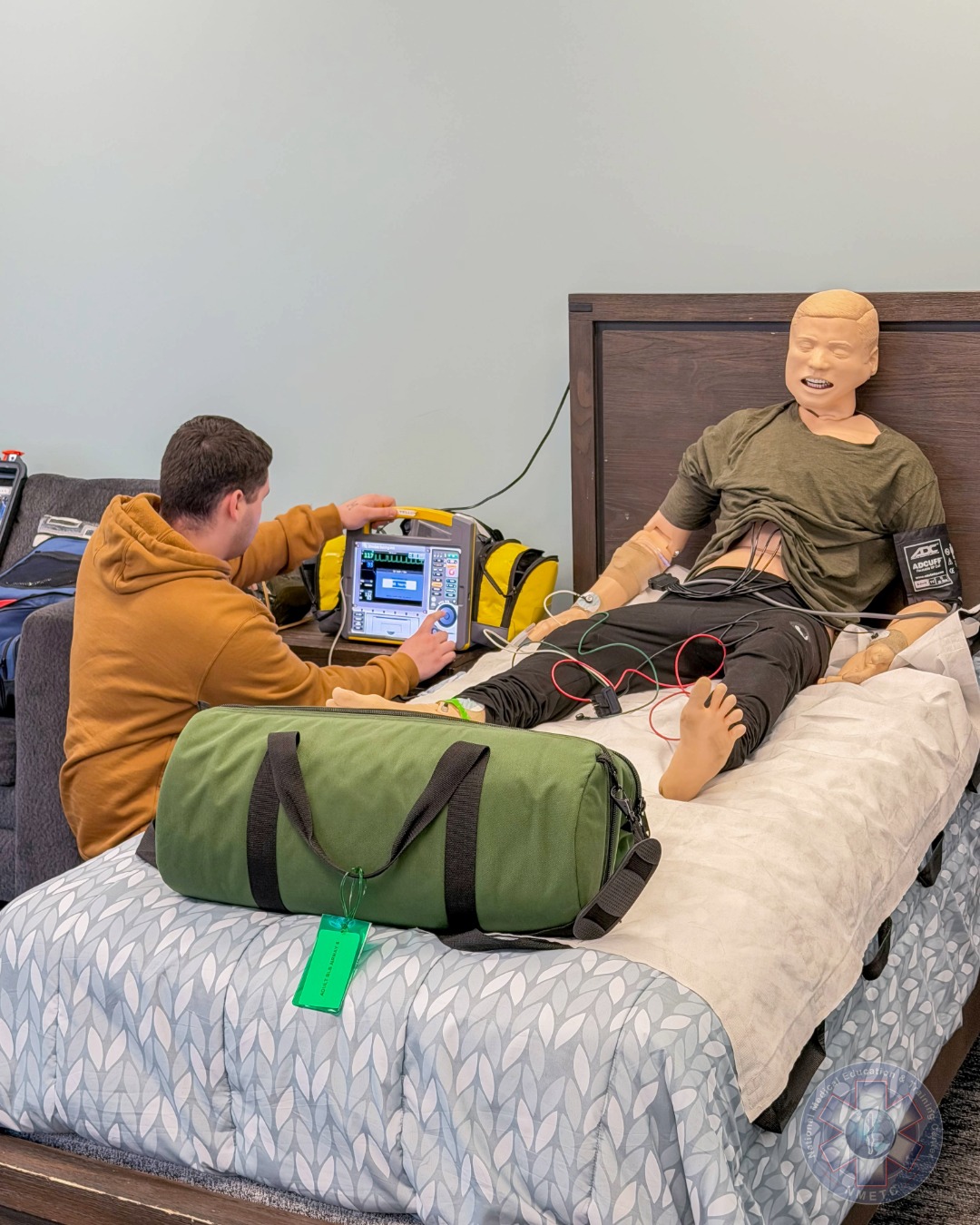 Training doesn’t always happen at a desk.
Real-world EMS means treating patients in tight spaces. At NMETC, we utilize high-fidelity simulation to mimic the environments our students will actually face.
#NMETC #FirstResponders #EMS #EmergencyMedicalServices